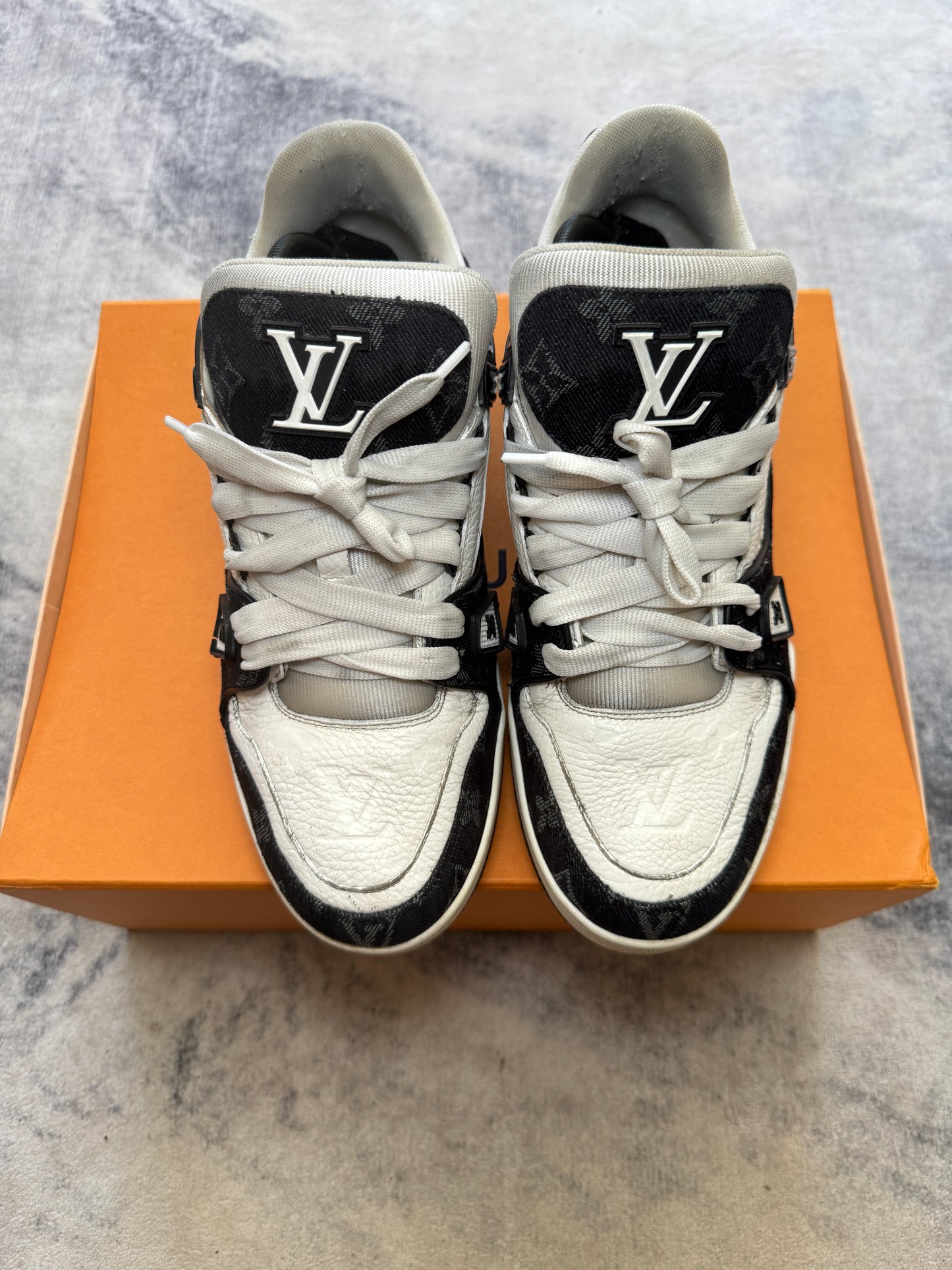 Louis Vuitton Trainer Denim Black