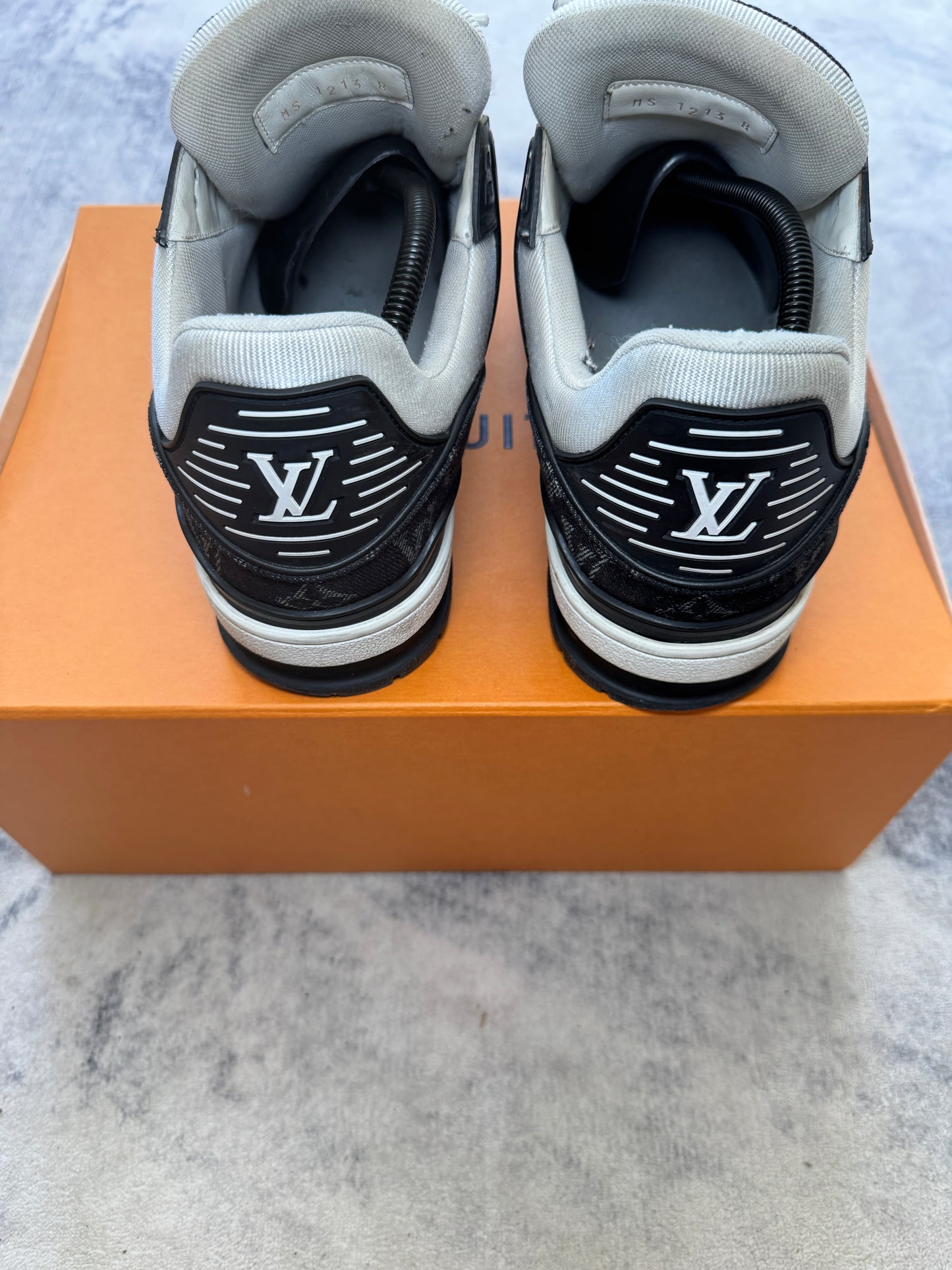 Louis Vuitton Trainer Denim Black