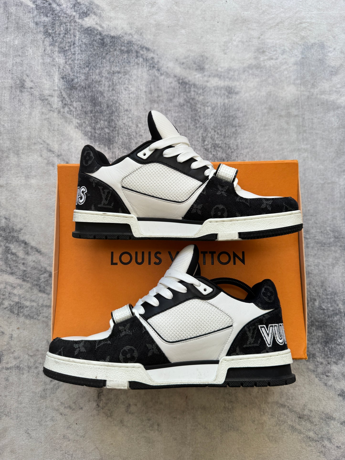 Louis Vuitton Trainer Denim Straps