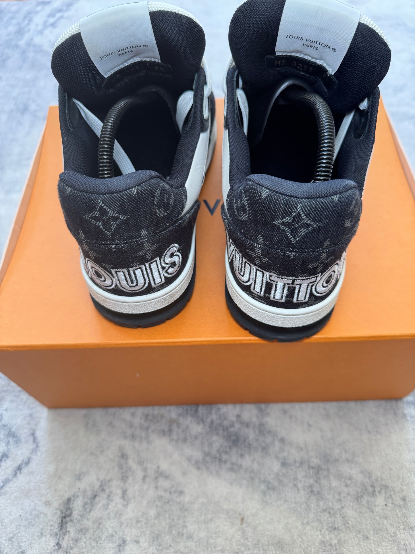 Louis Vuitton Trainer Denim Straps