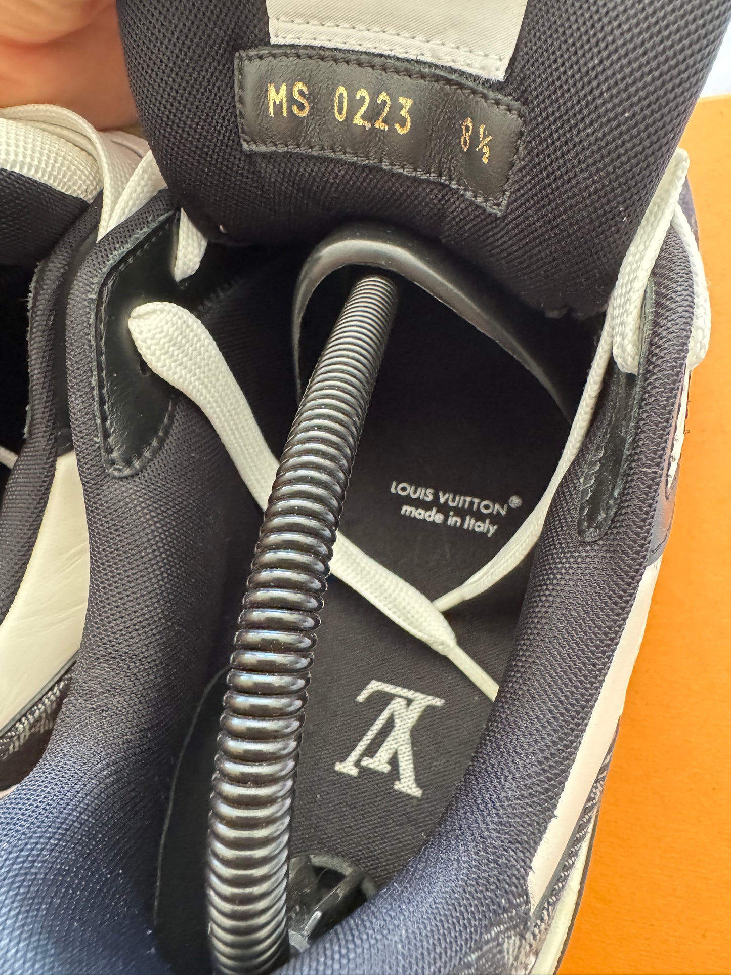 Louis Vuitton Trainer Denim Straps