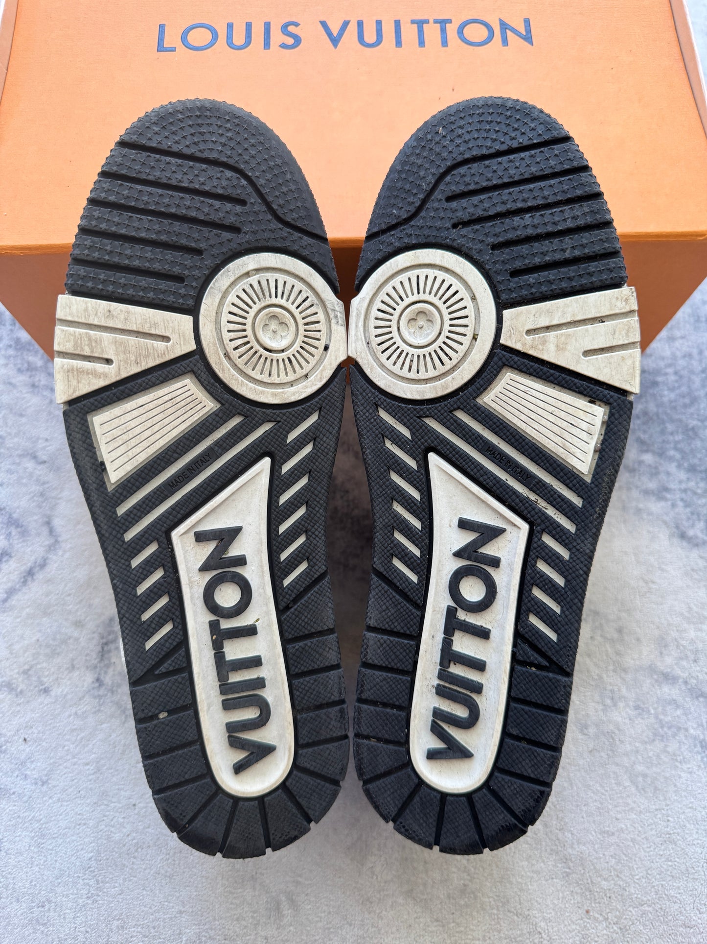 Louis Vuitton Trainer Denim Straps