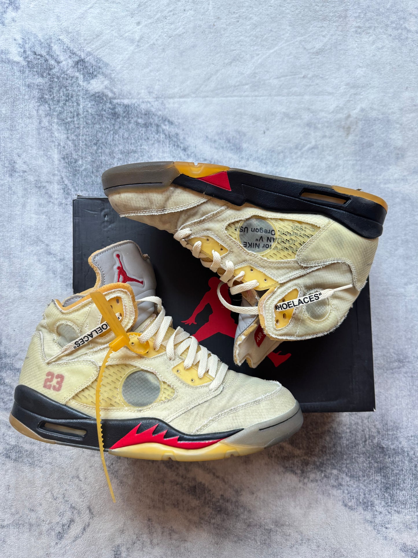 Jordan 5 Off White Sail