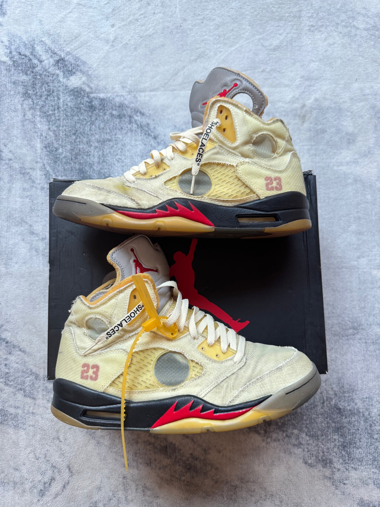 Jordan 5 Off White Sail