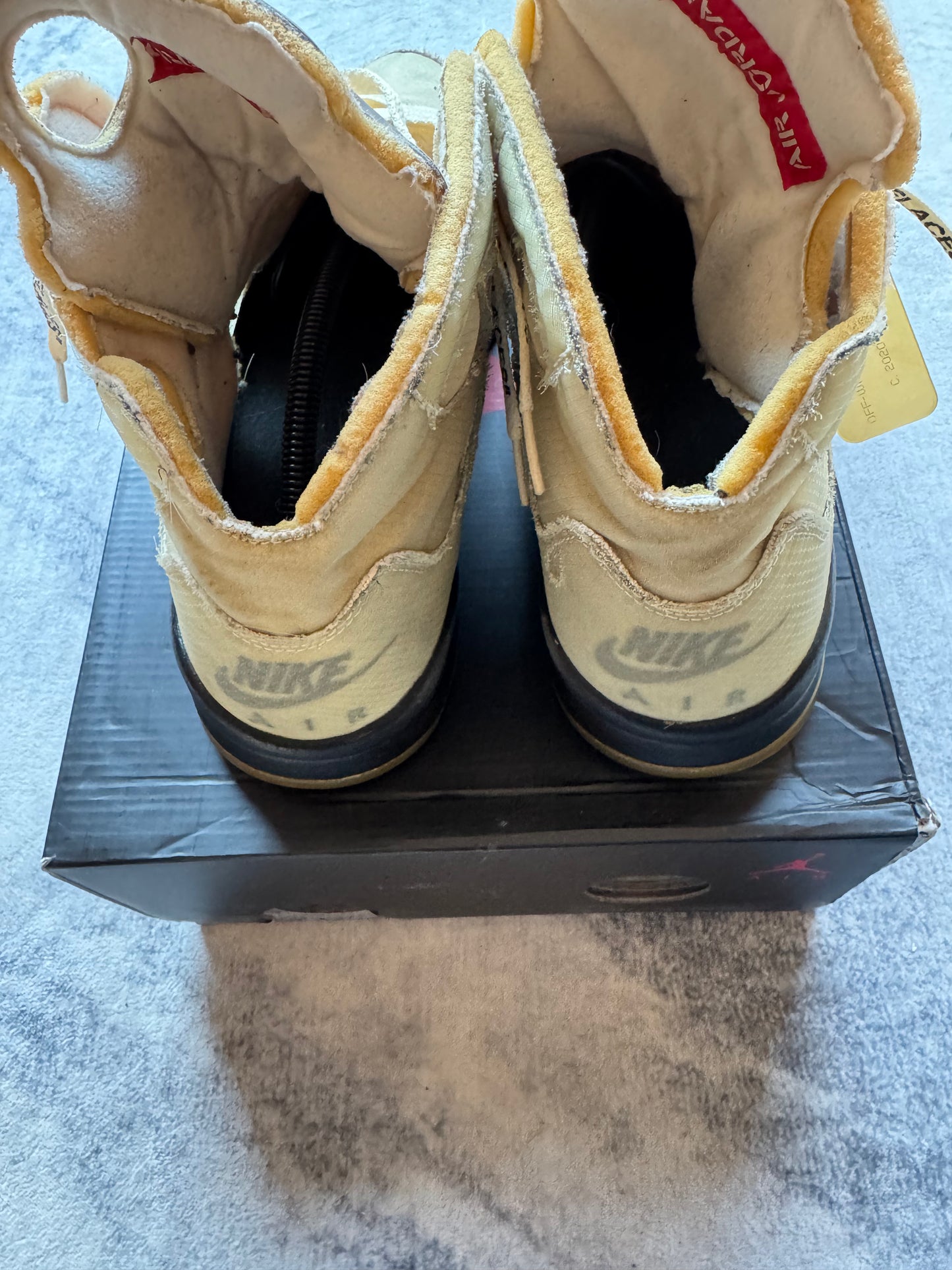 Jordan 5 Off White Sail