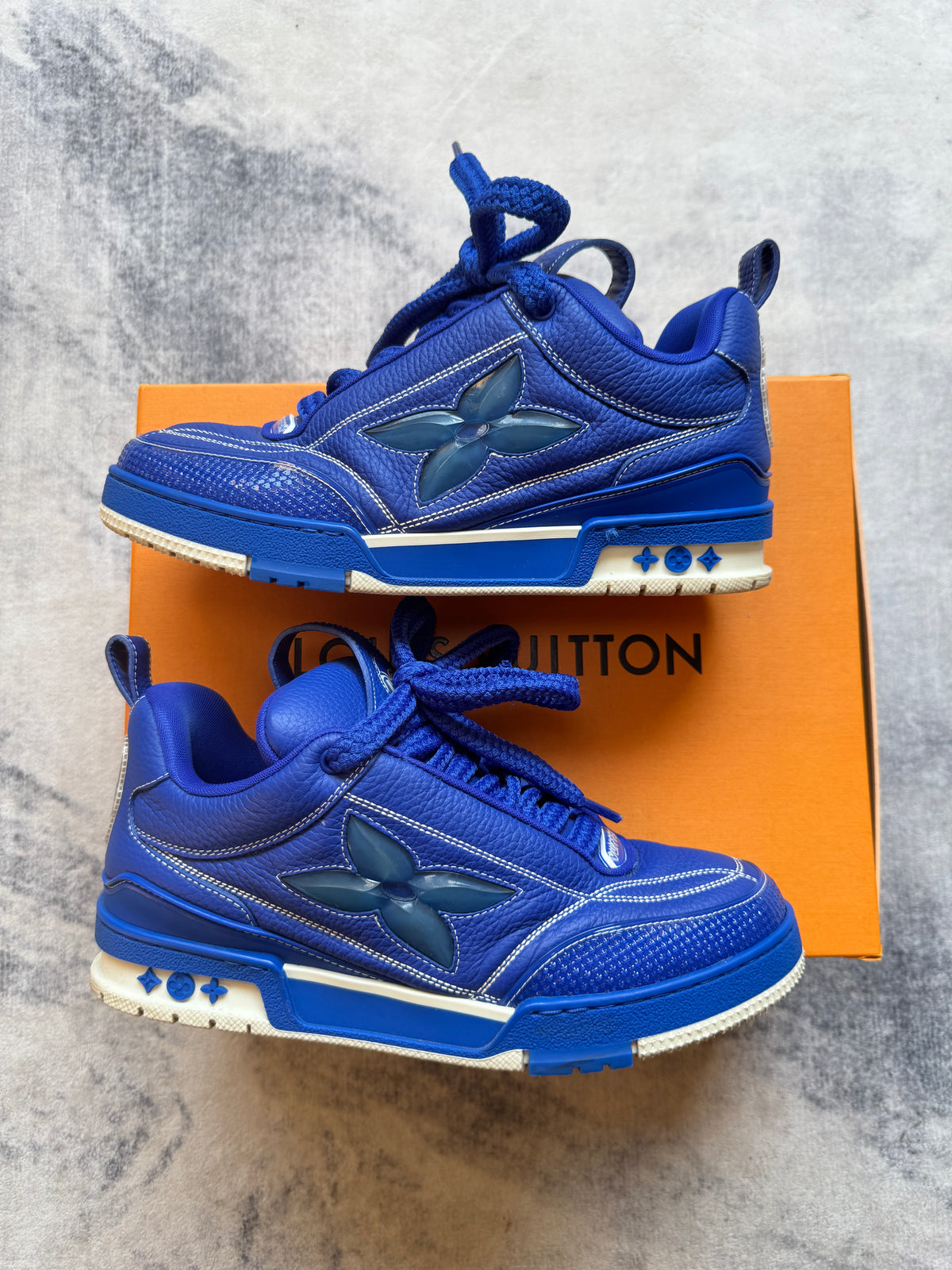 Louis Vuitton Skate 2 Blu Elettrico