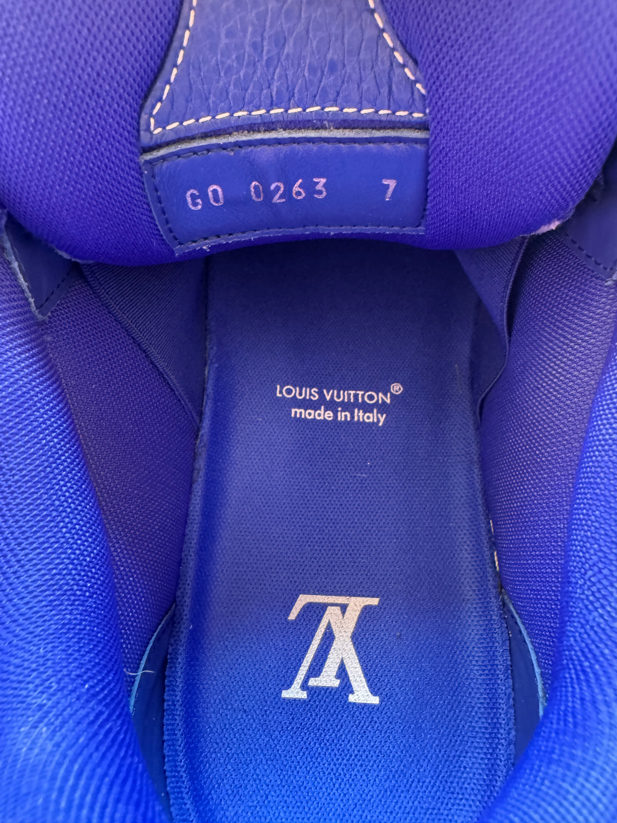 Louis Vuitton Skate 2 Blu Elettrico