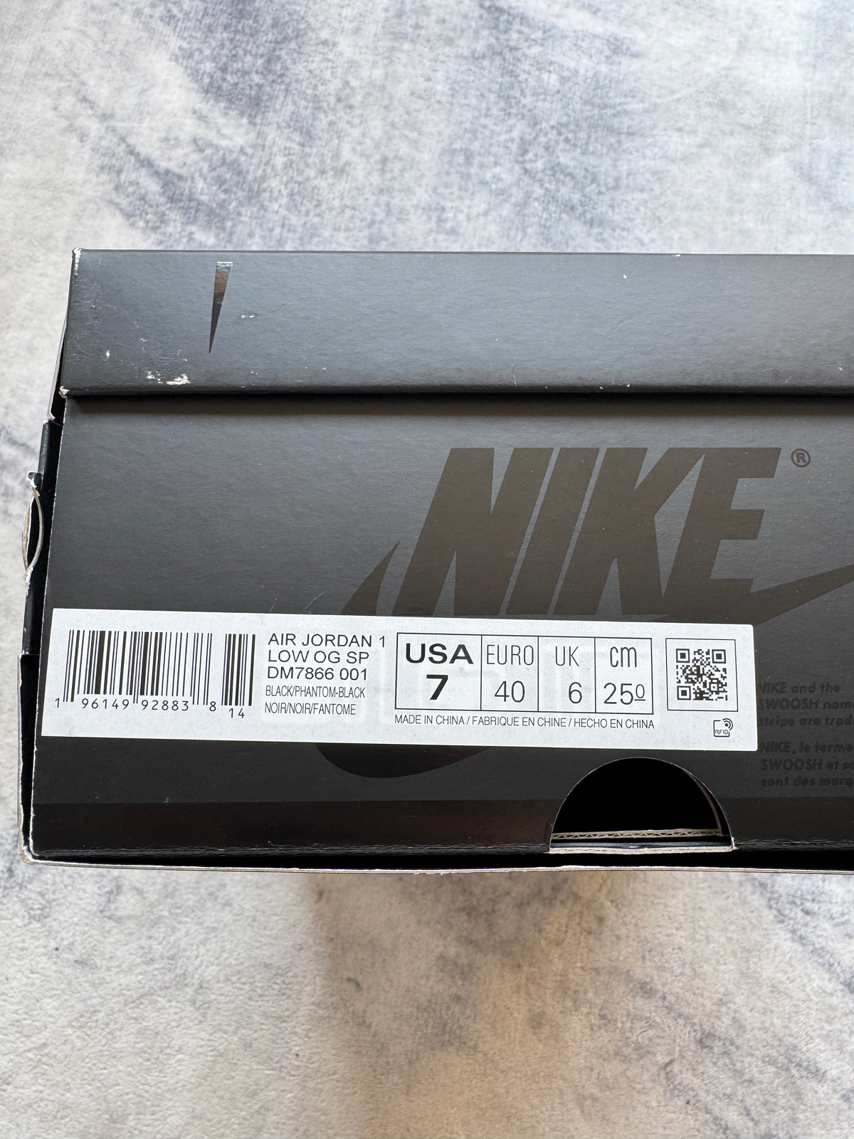 Jordan 1 Low Travis Scott Phantom
