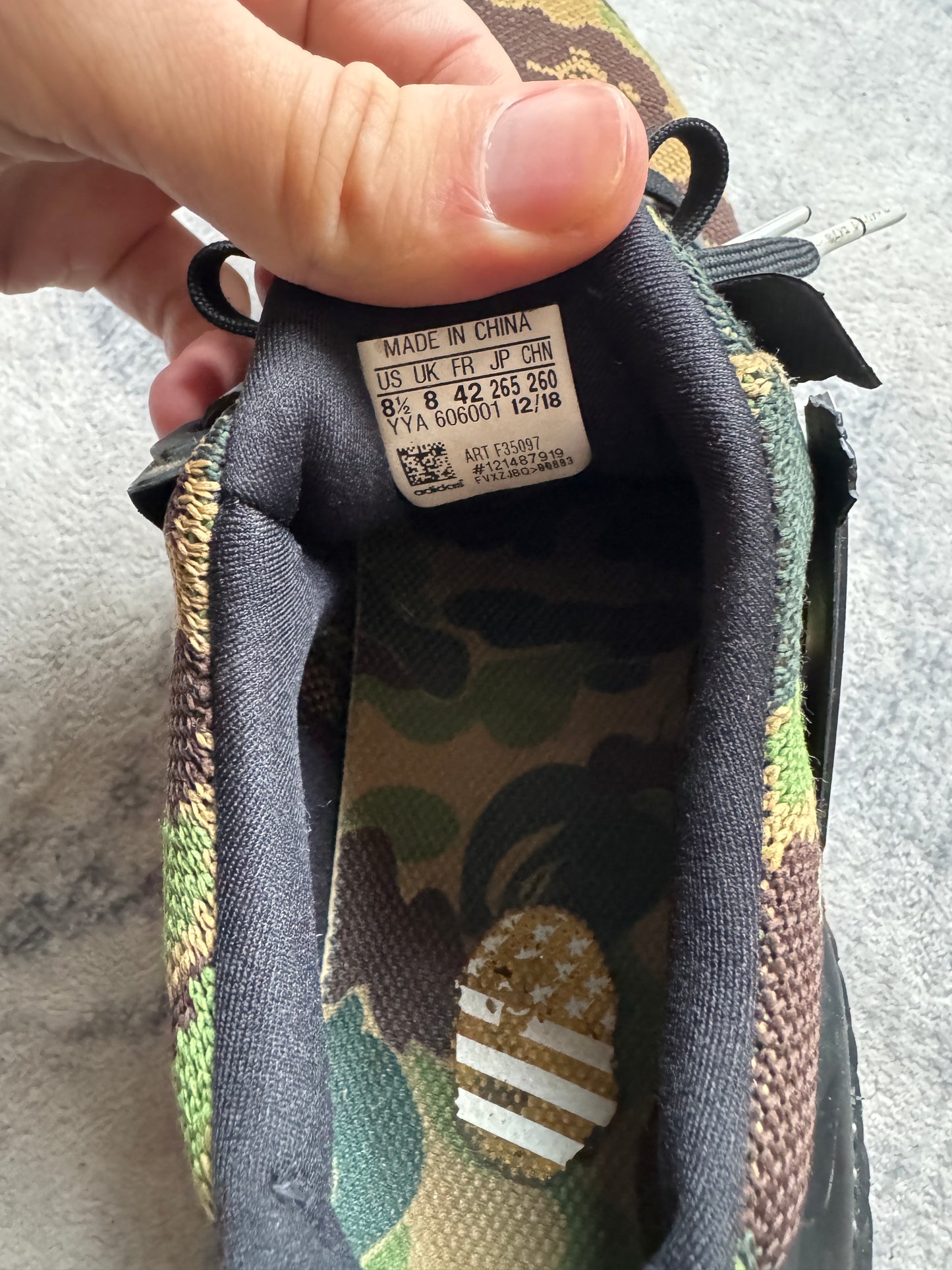 Adidas Ultraboost A Bathing Ape
