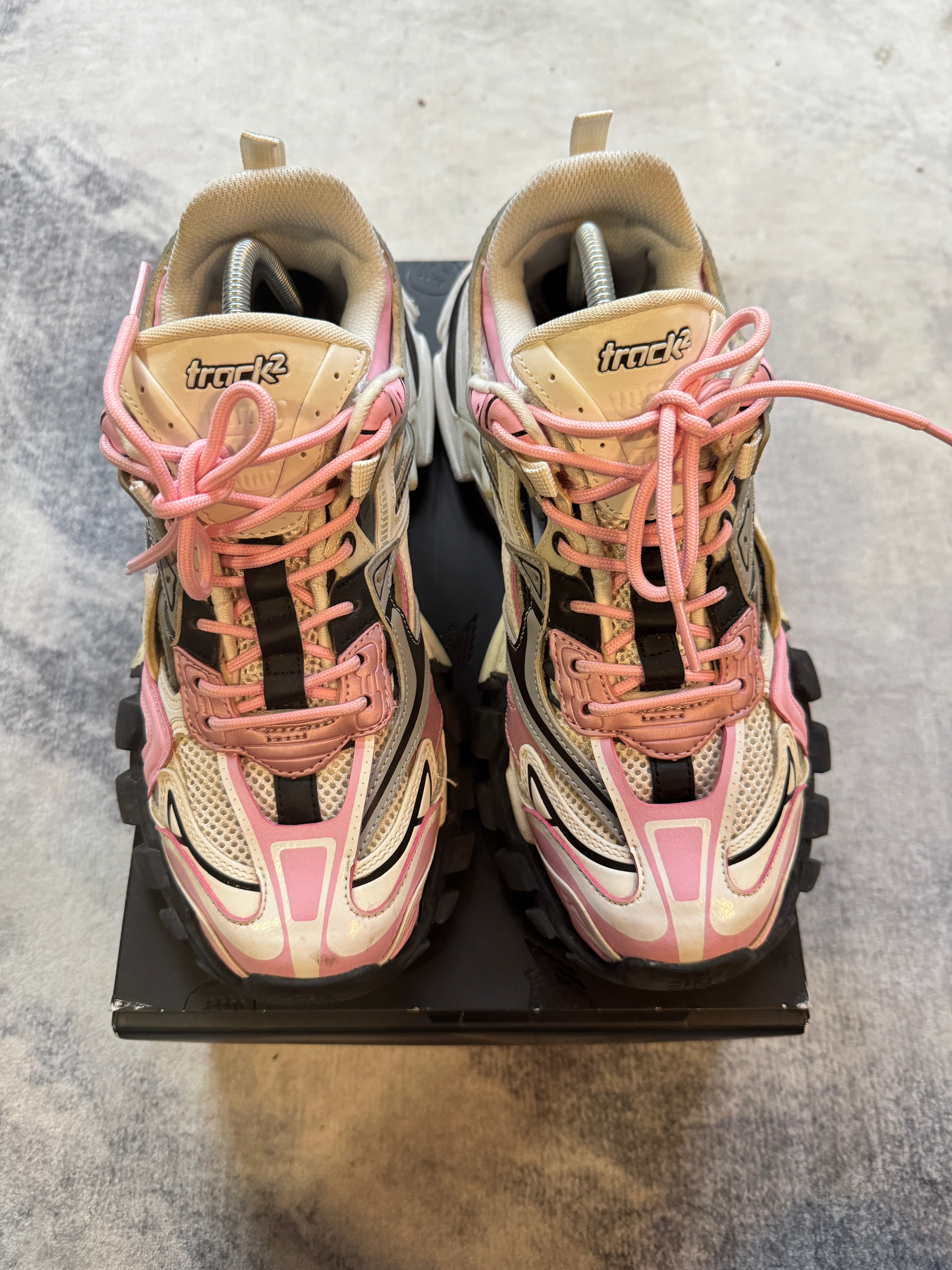 Balenciaga Trackv2 White Pink