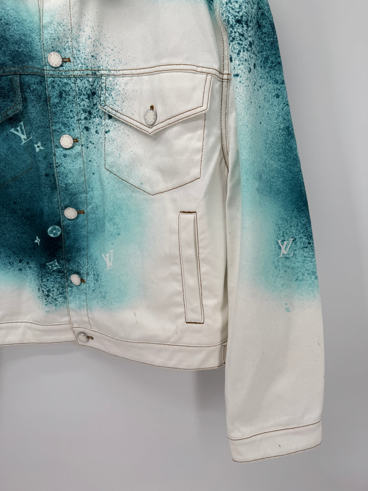 Louis Vuitton Denim Azul Jacket