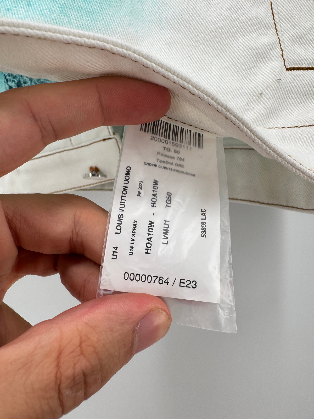 Louis Vuitton Denim Azul Jacket