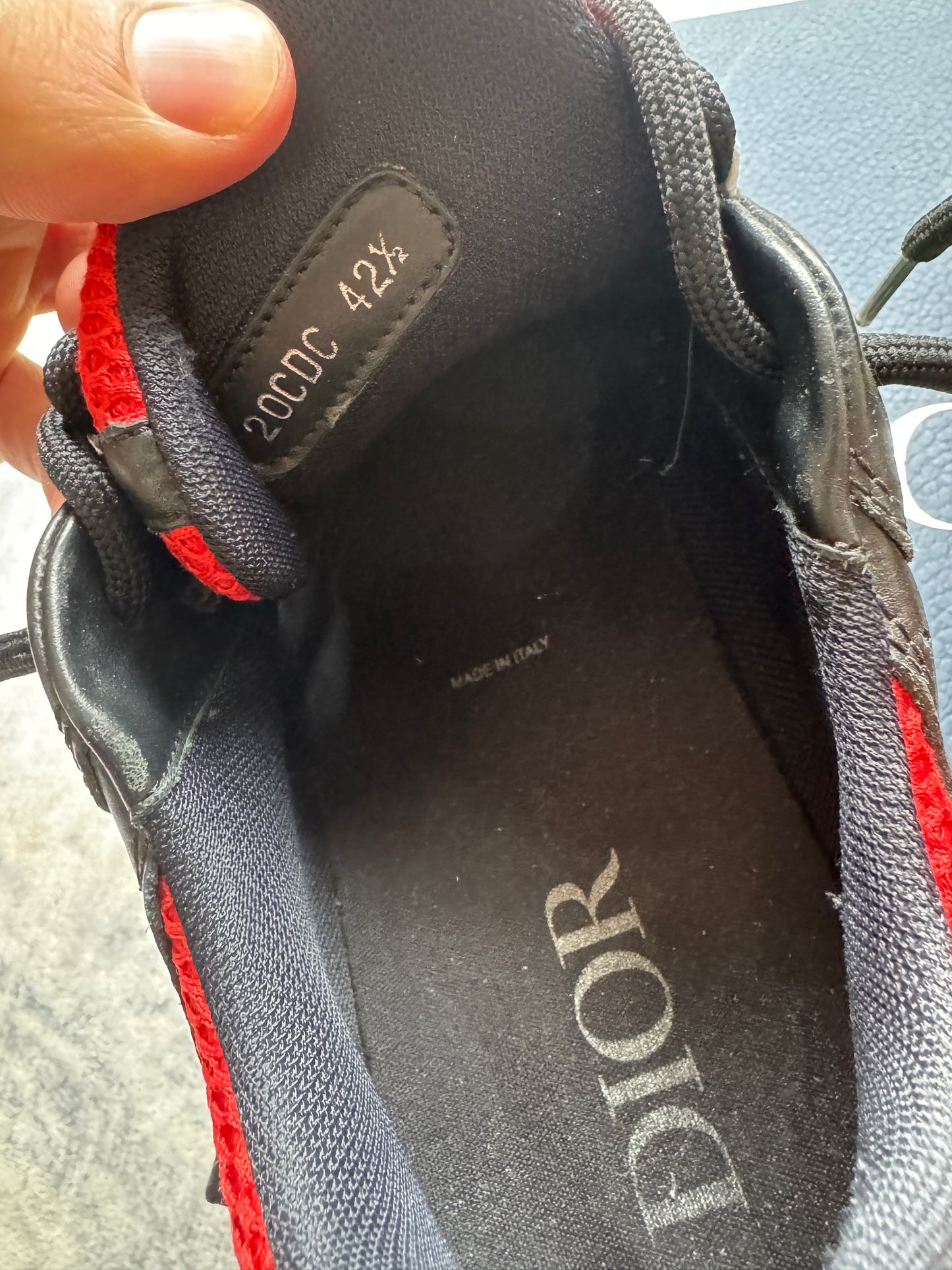 Dior B22 Black/Red