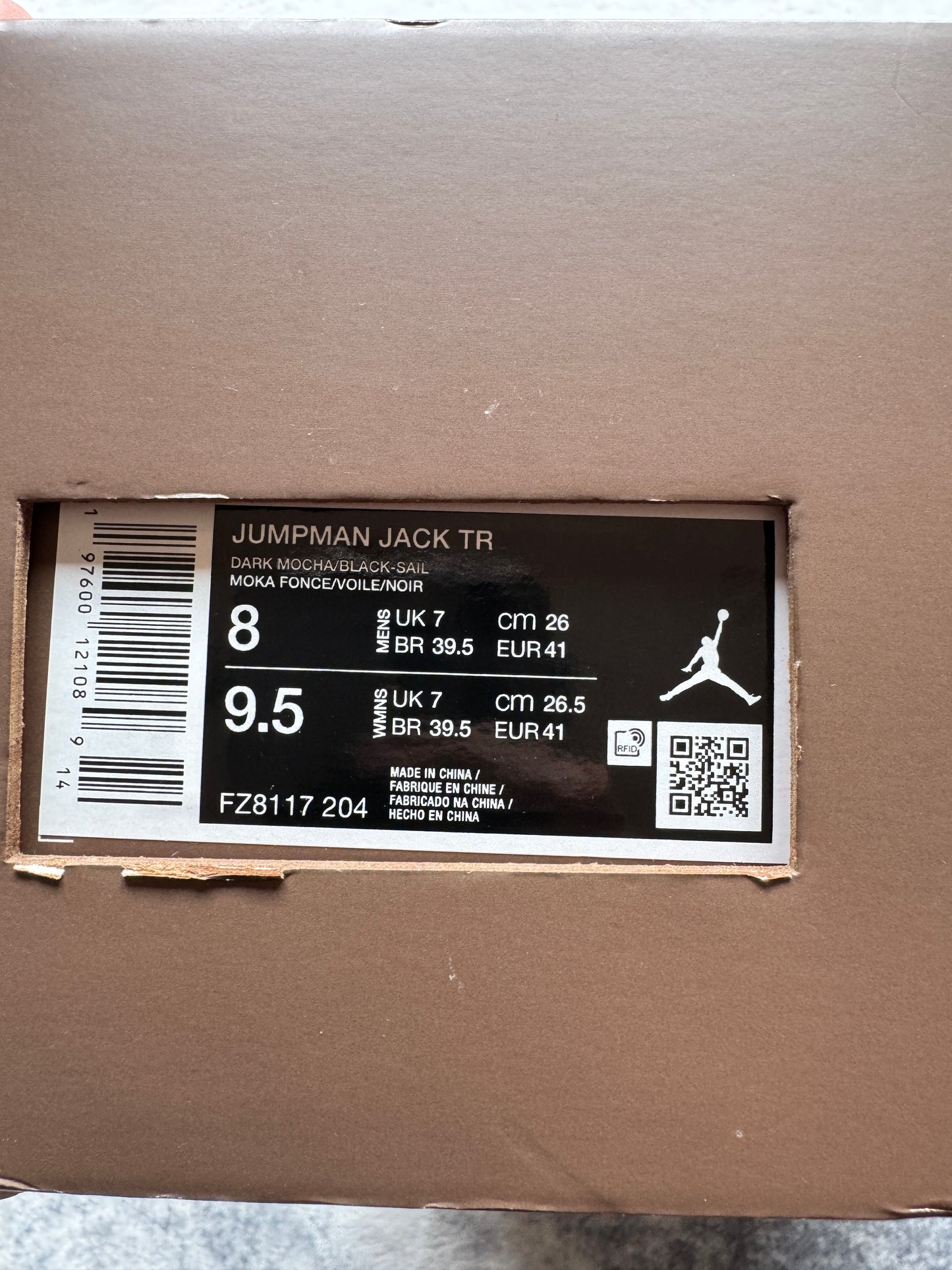 Nike Travis Scott Jumpan Jack Velvet Brown
