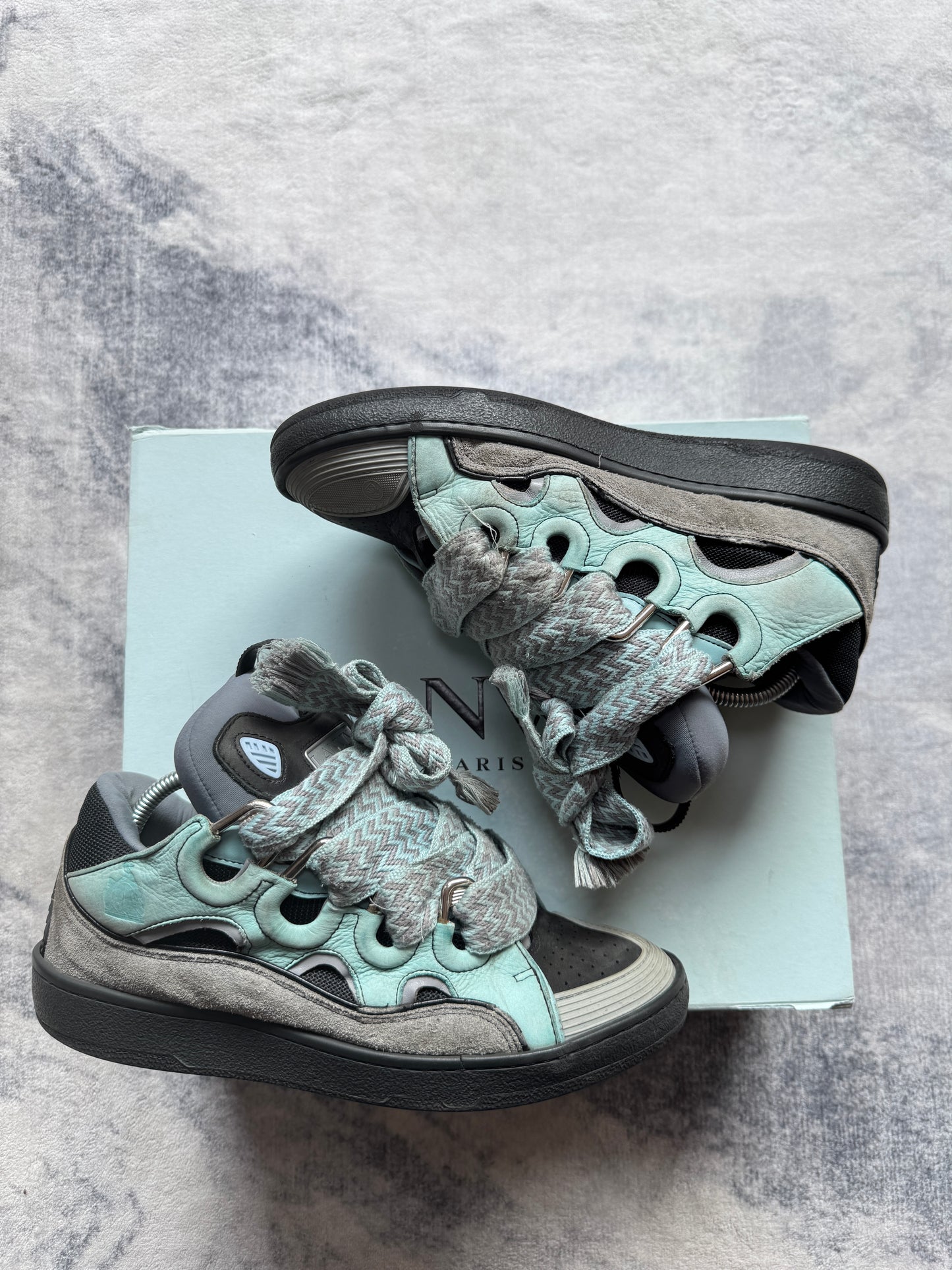 Lanvin Curb Blue Azul