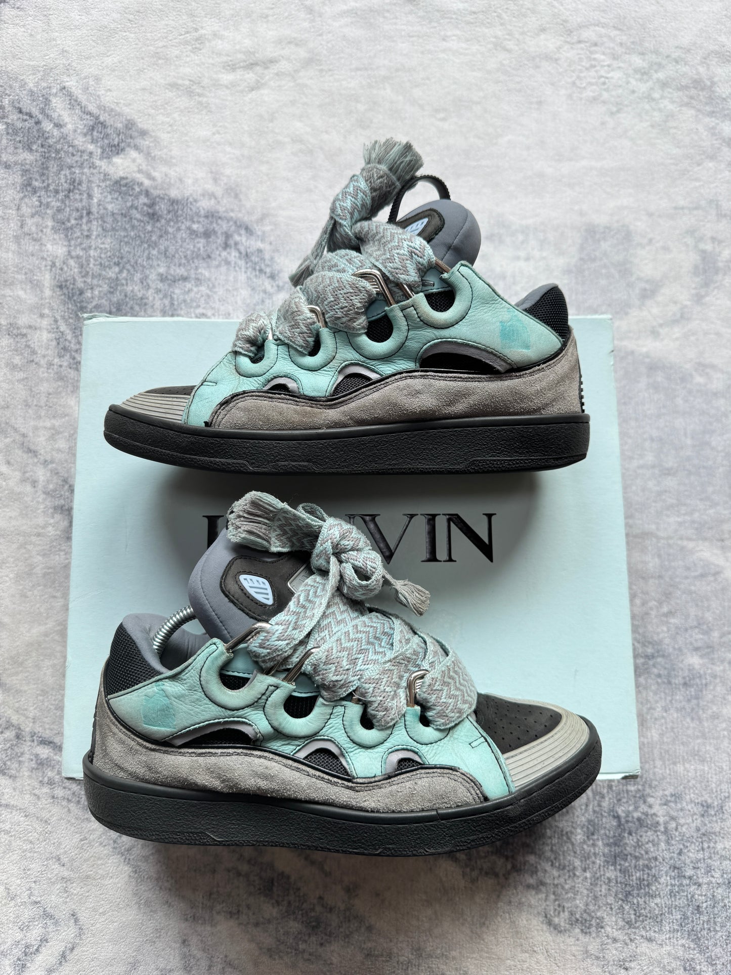 Lanvin Curb Blue Azul