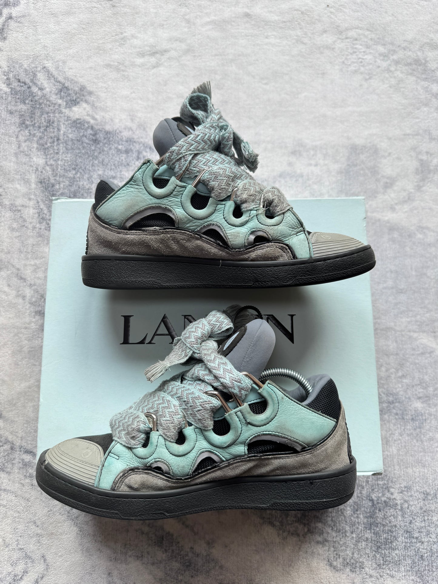 Lanvin Curb Blue Azul