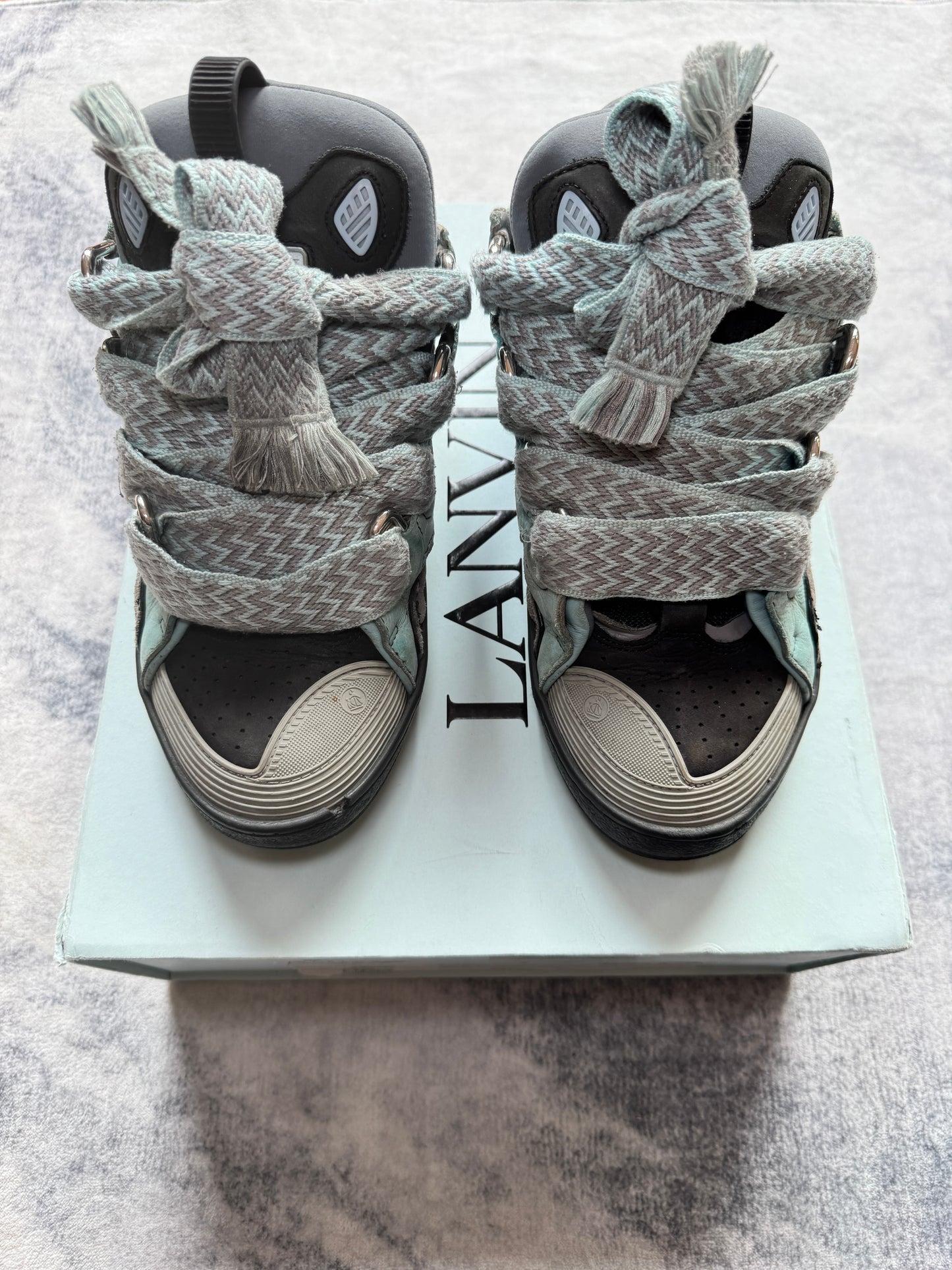 Lanvin Curb Blue Azul