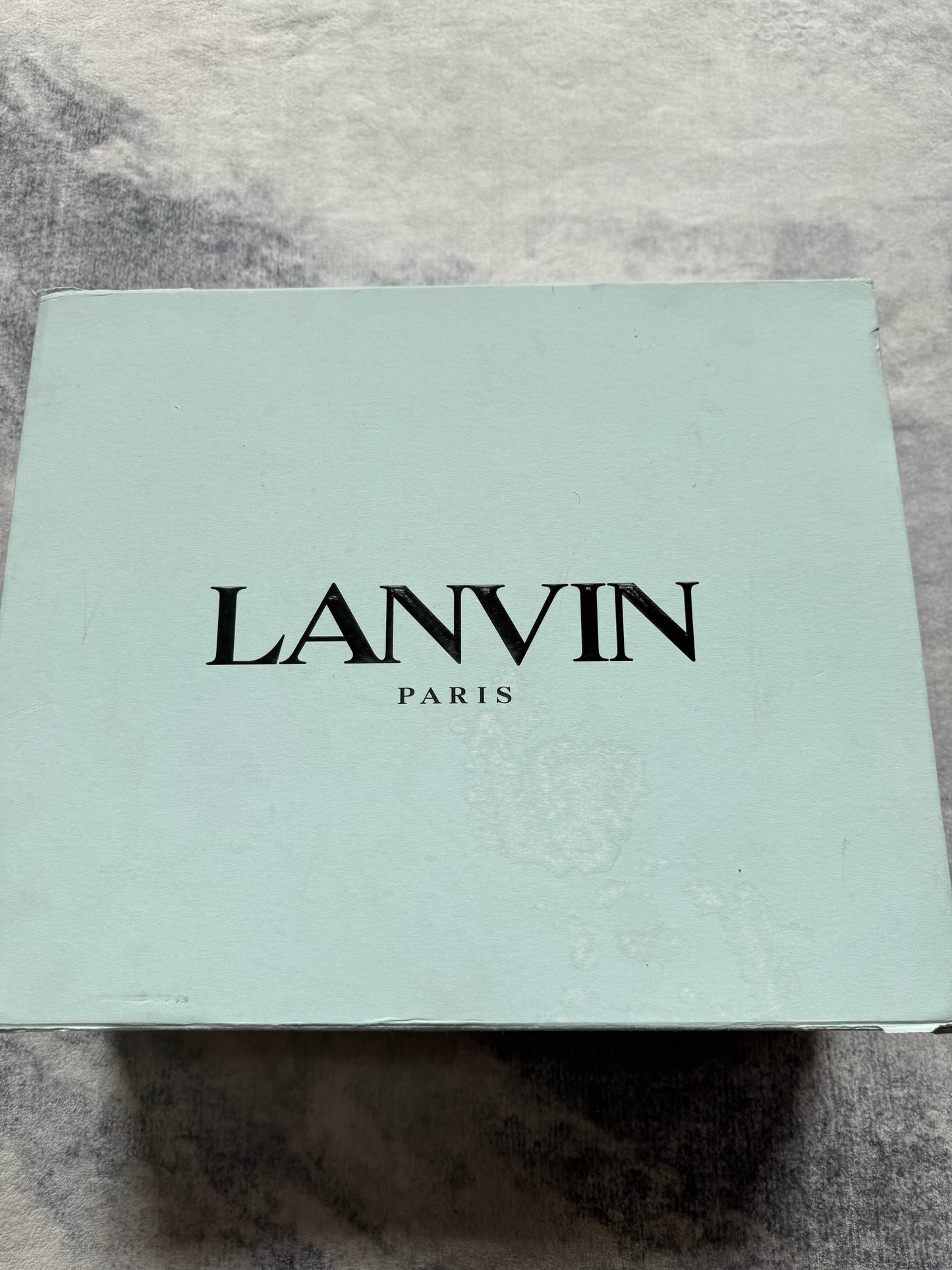 Lanvin Curb Blue Azul