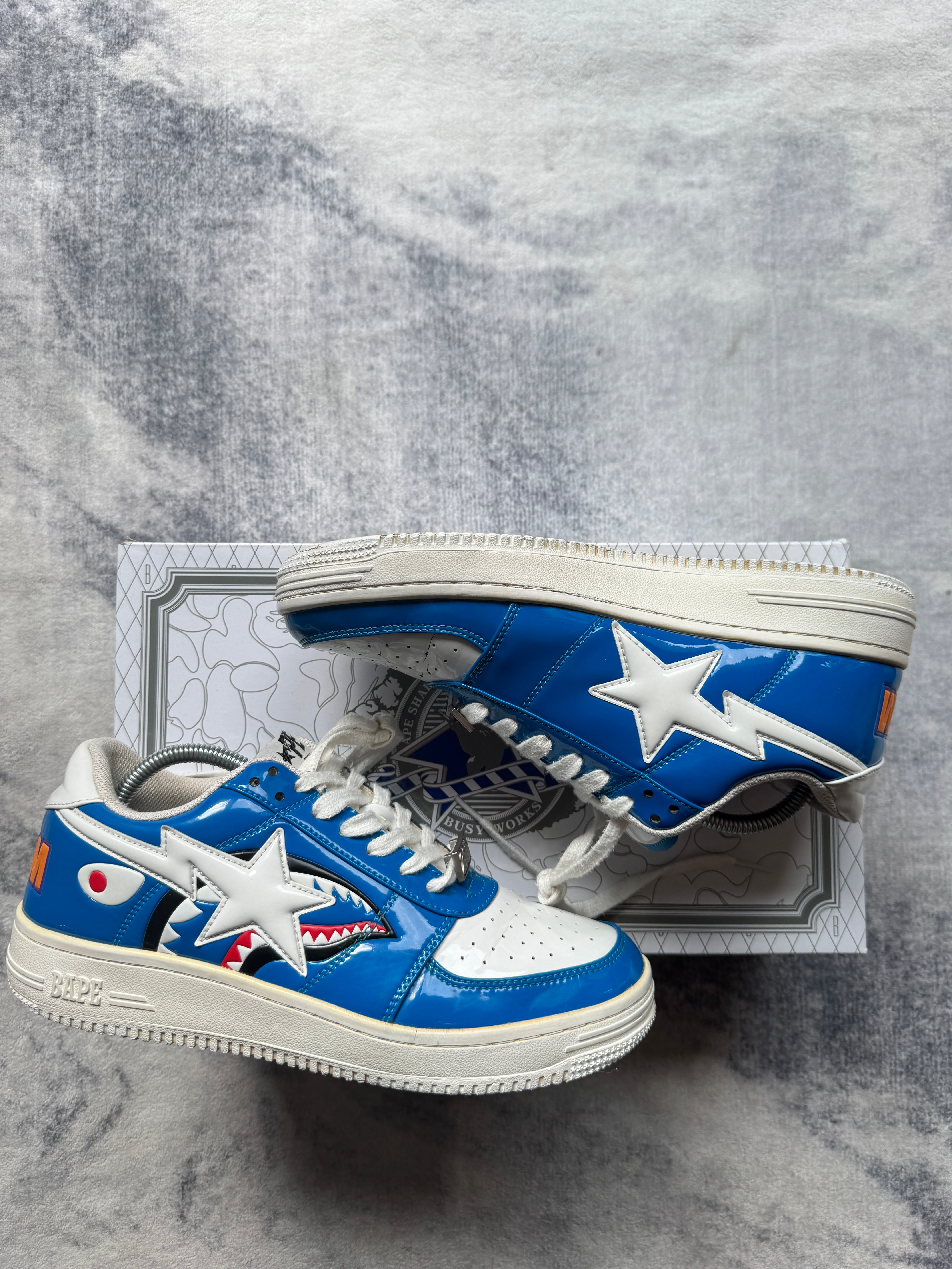 A Bathing Ape Bapesta 20th Anniversary Blue
