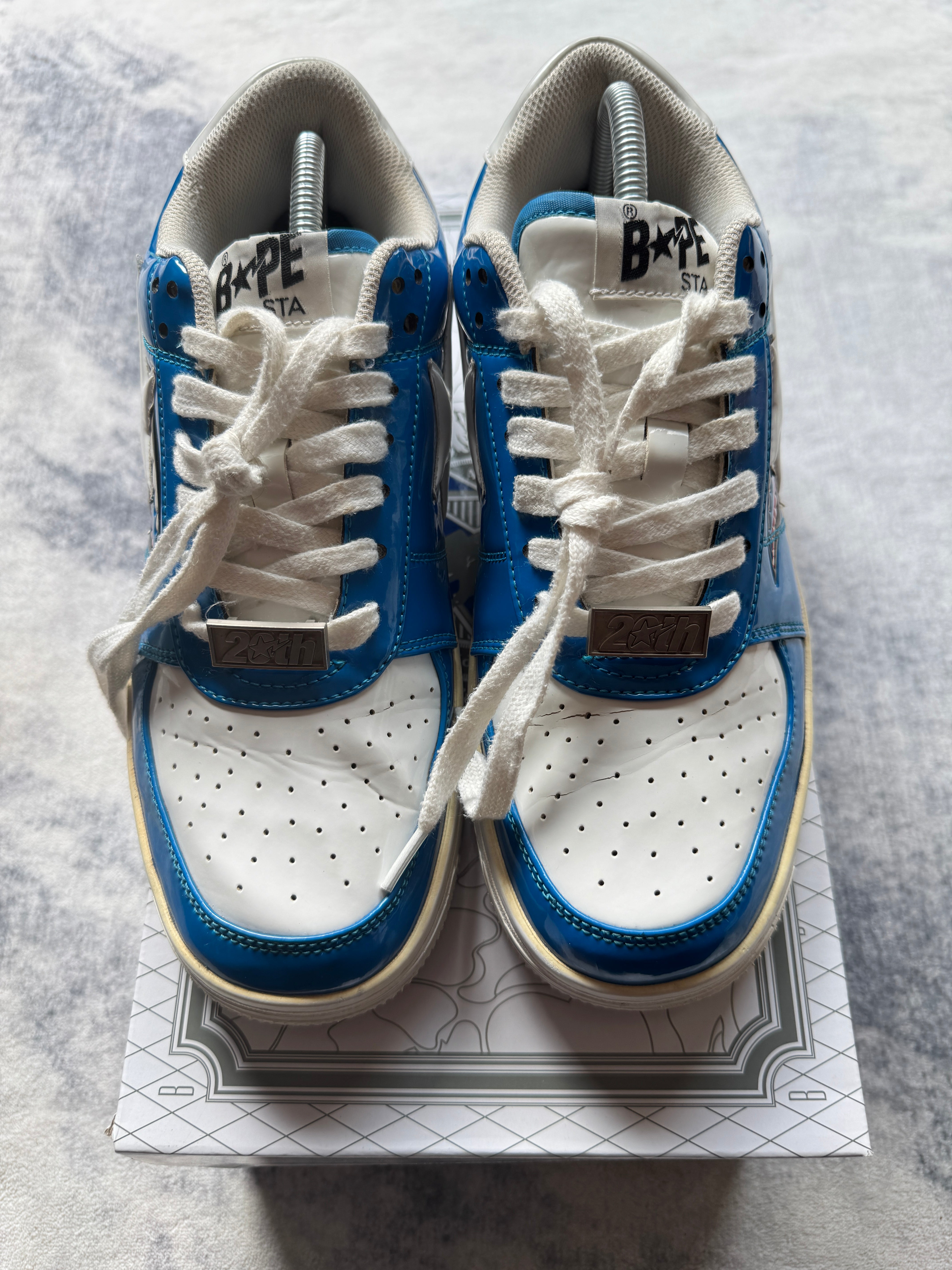 A Bathing Ape Bapesta 20th Anniversary Blue
