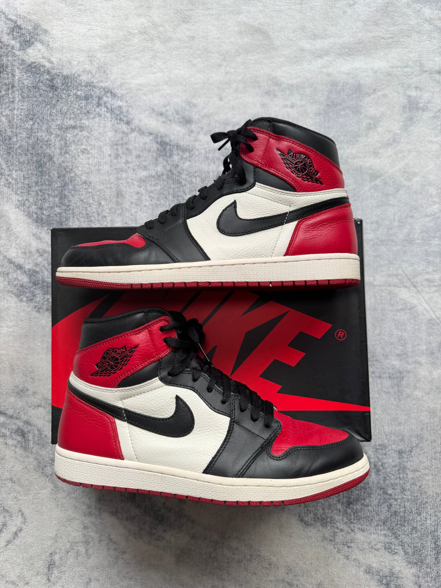 Jordan 1 High Bred Toe 2015