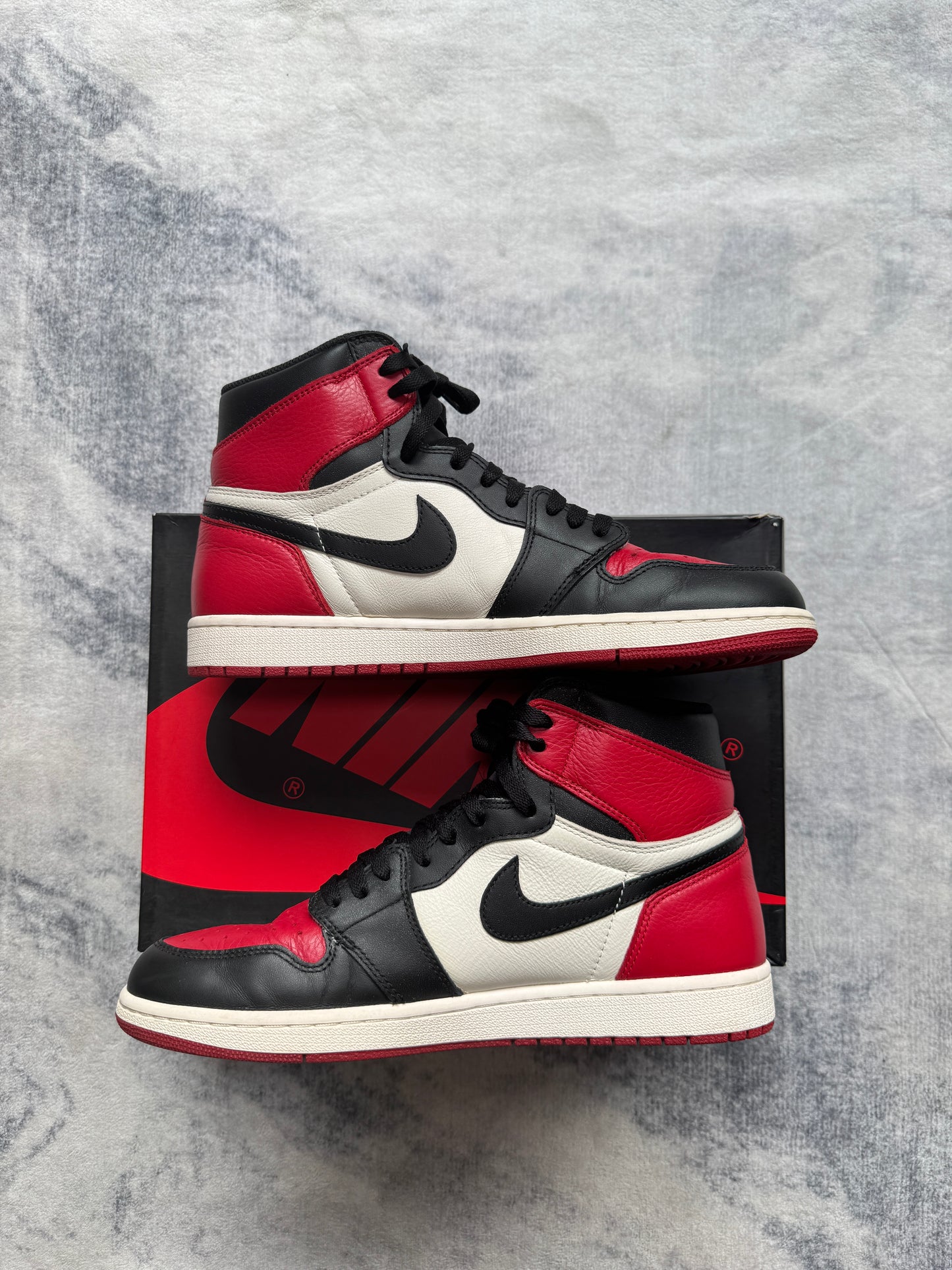 Jordan 1 High Bred Toe 2015