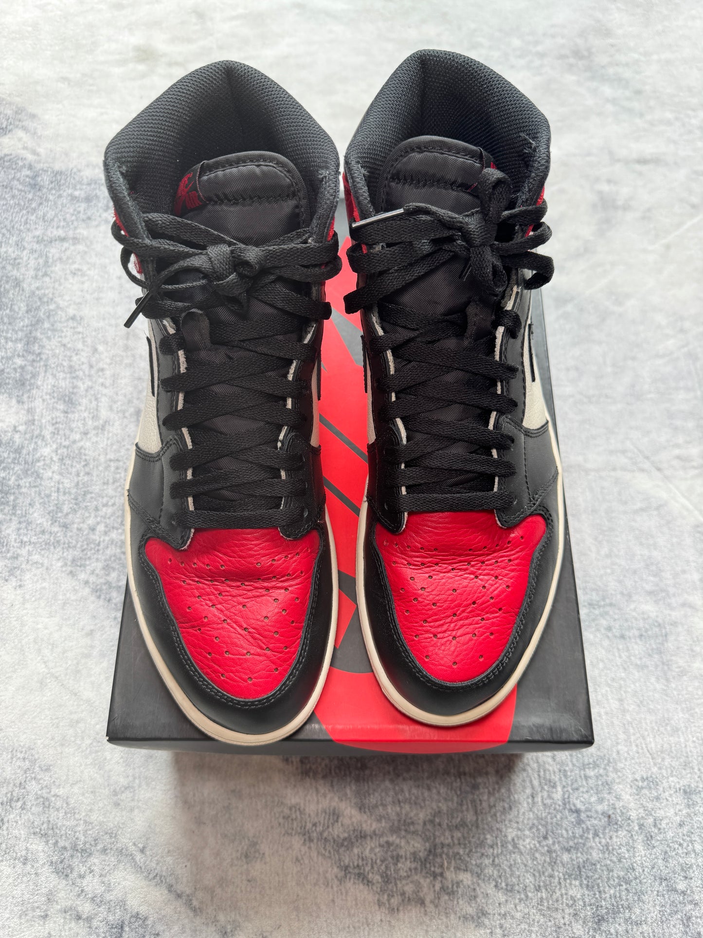 Jordan 1 High Bred Toe 2015