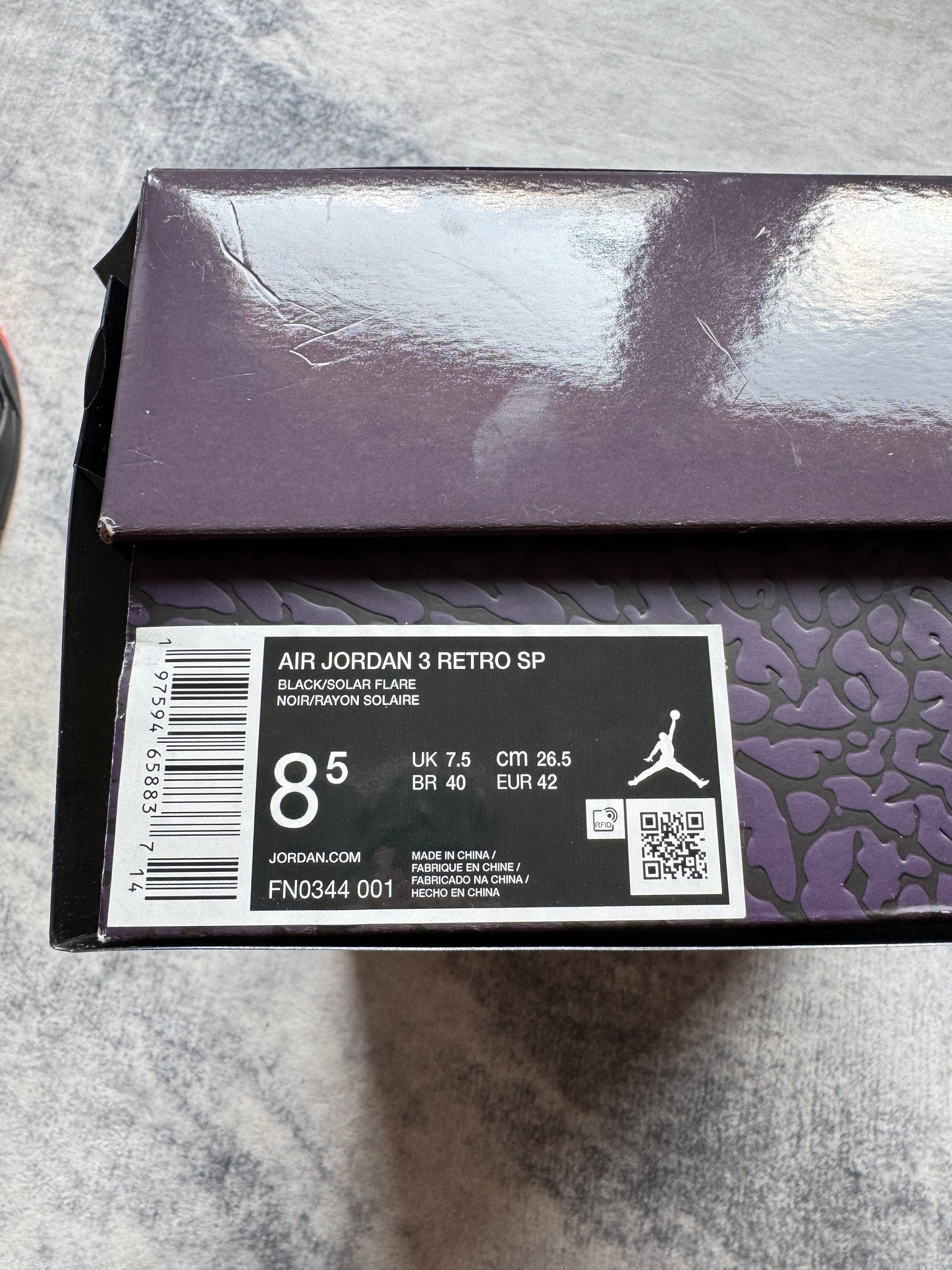 Jordan 3 J Balvin Rio
