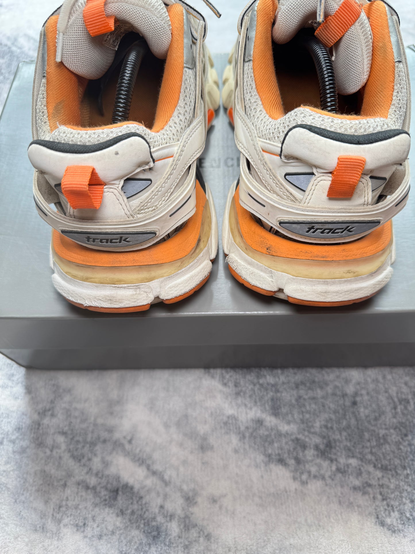 Balenciaga Trackv1 White/Orange
