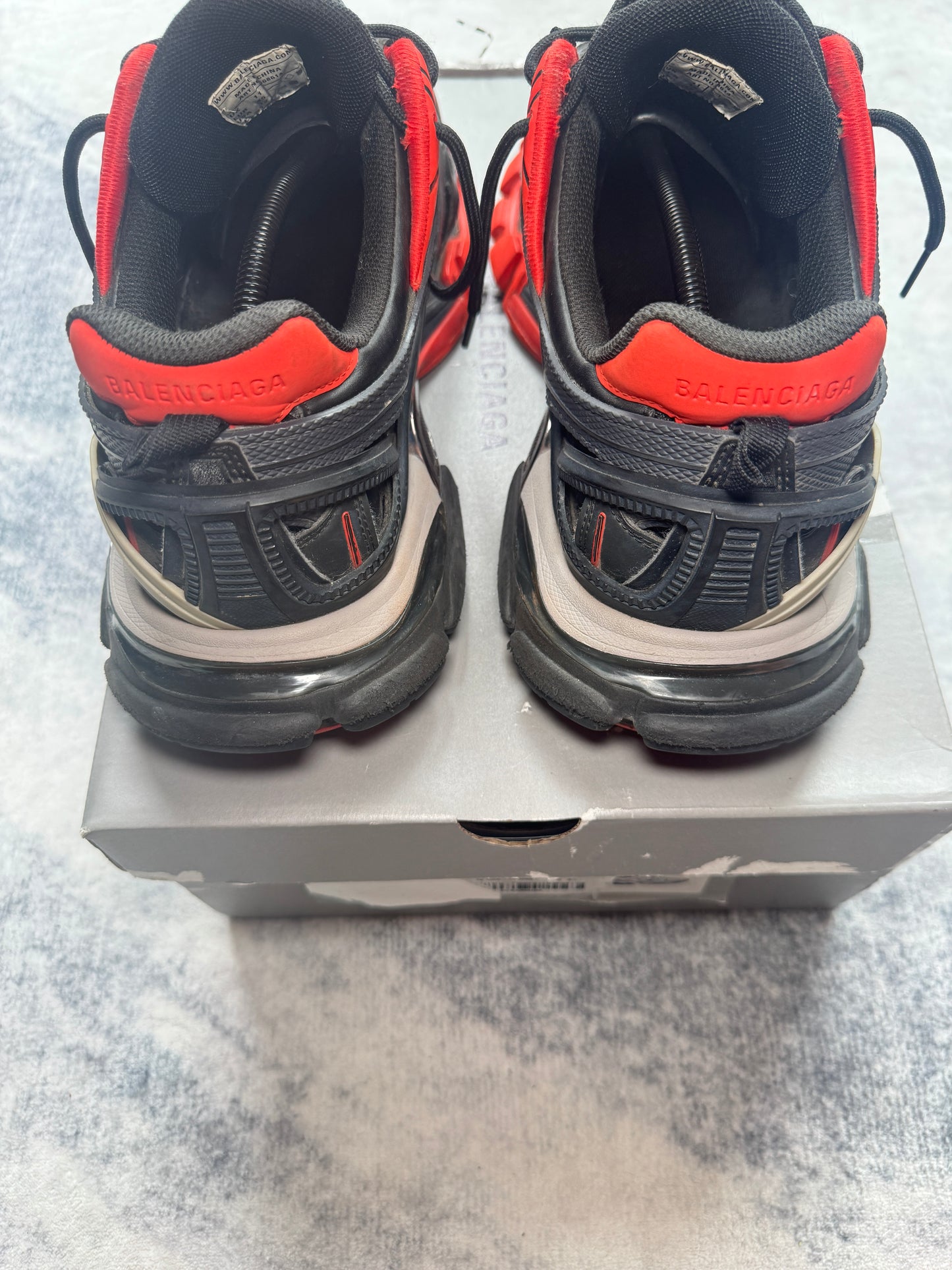 Balenciaga Trackv2 Black/Orange