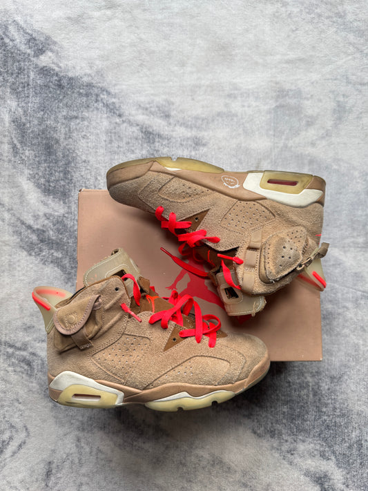Jordan 6 Cactus Jack Khaki