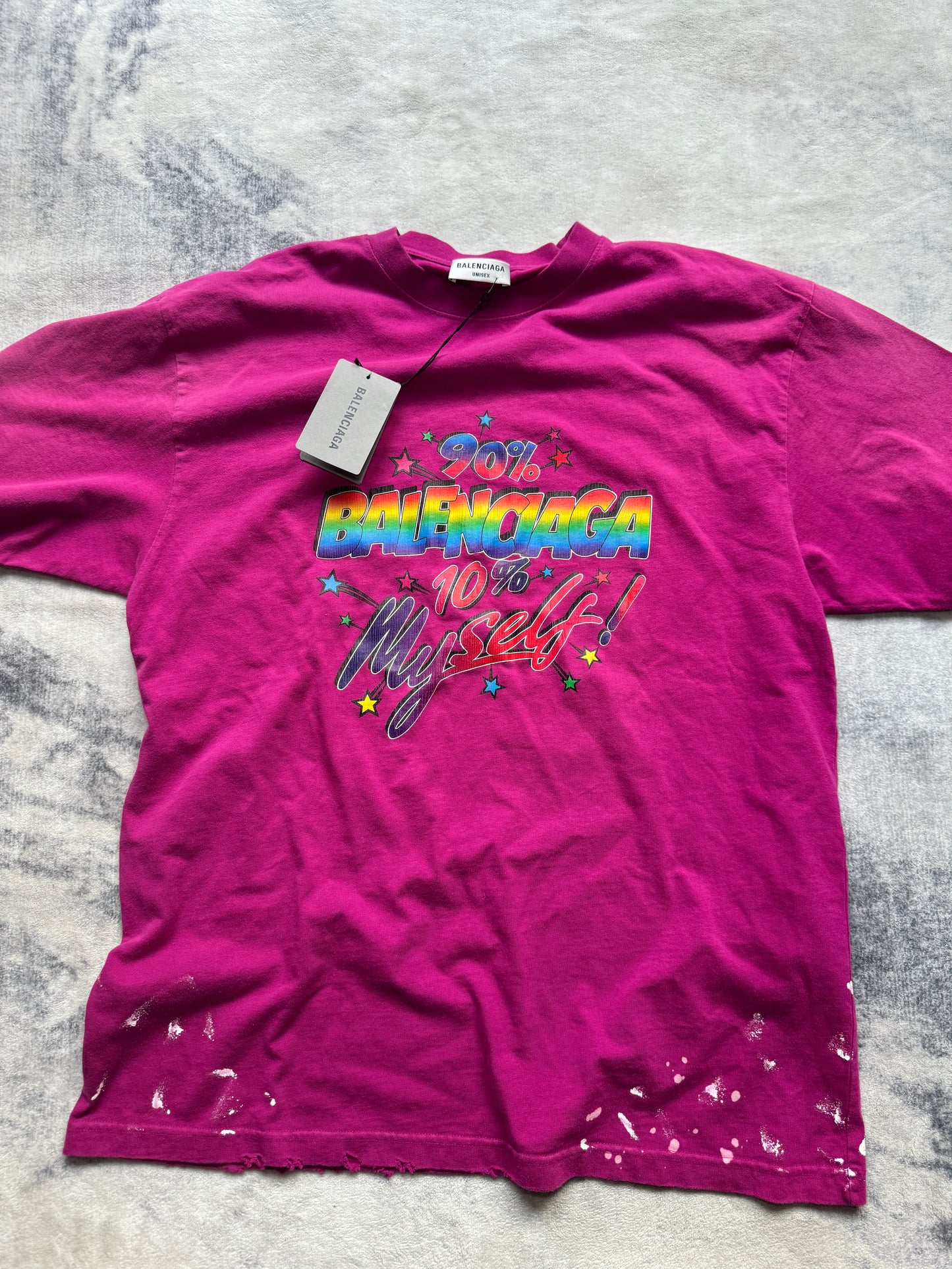 Balenciaga 10% Myself T-Shirt