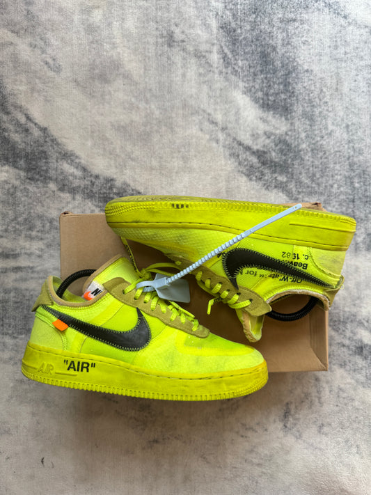 Nike Air Force 1 Off Whiter Volt "The Ten"