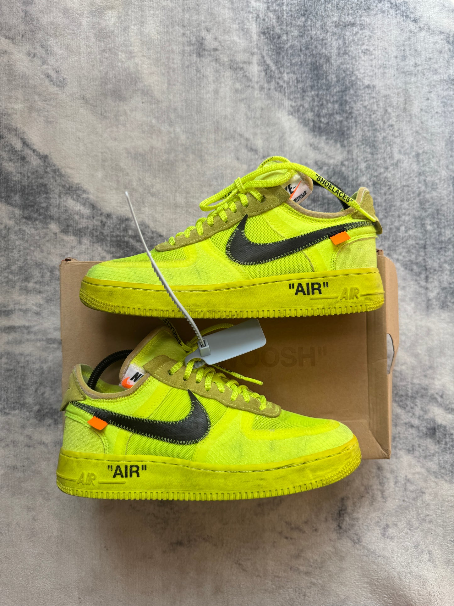 Nike Air Force 1 Off Whiter Volt "The Ten"