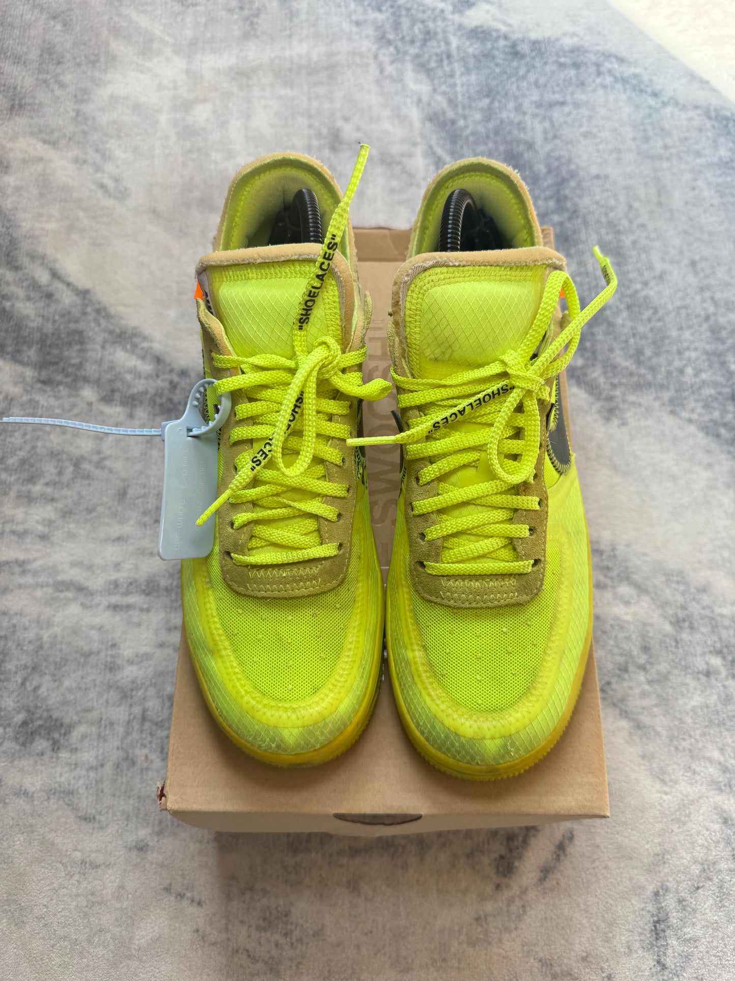 Nike Air Force 1 Off Whiter Volt "The Ten"