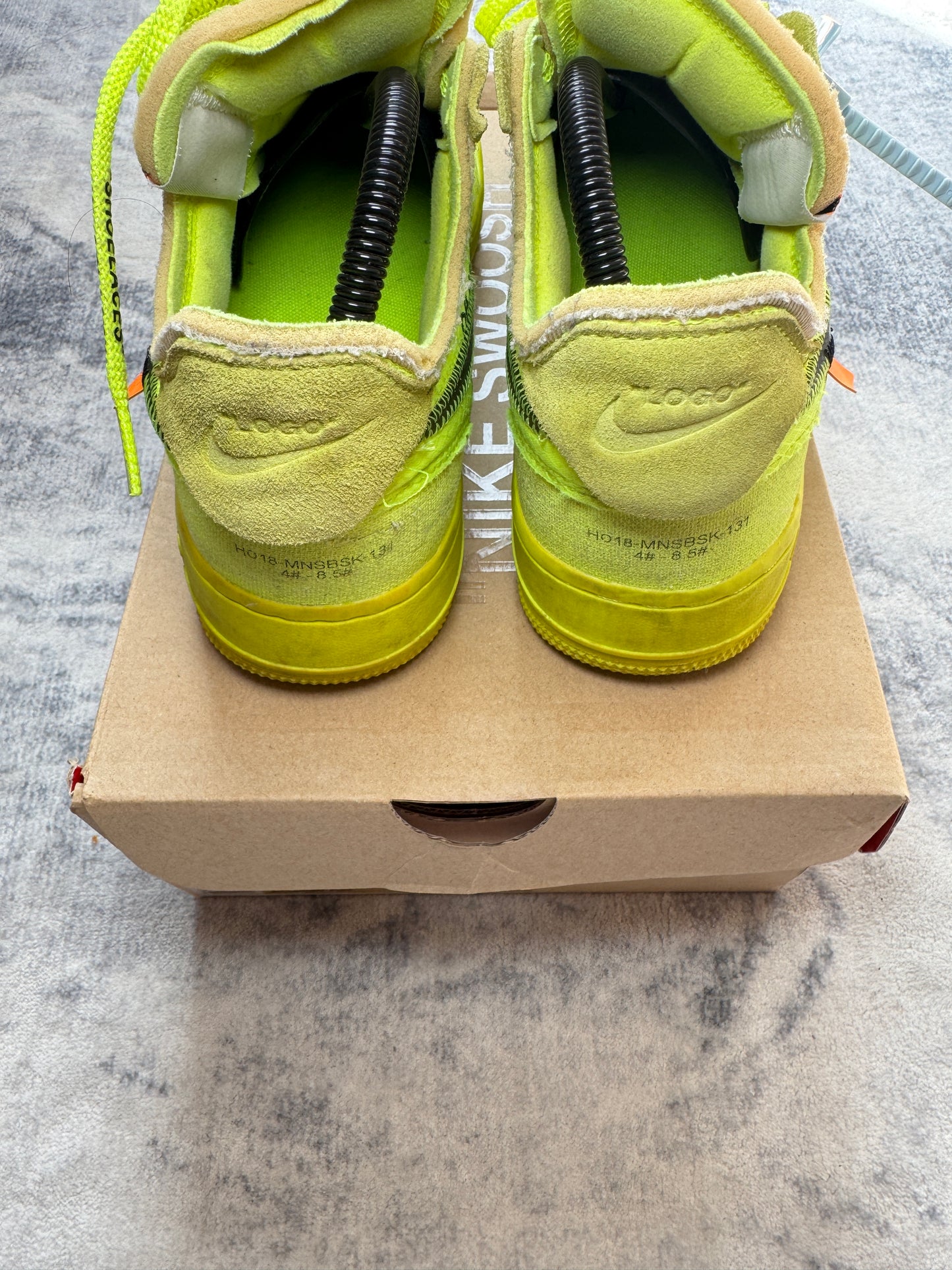 Nike Air Force 1 Off Whiter Volt "The Ten"