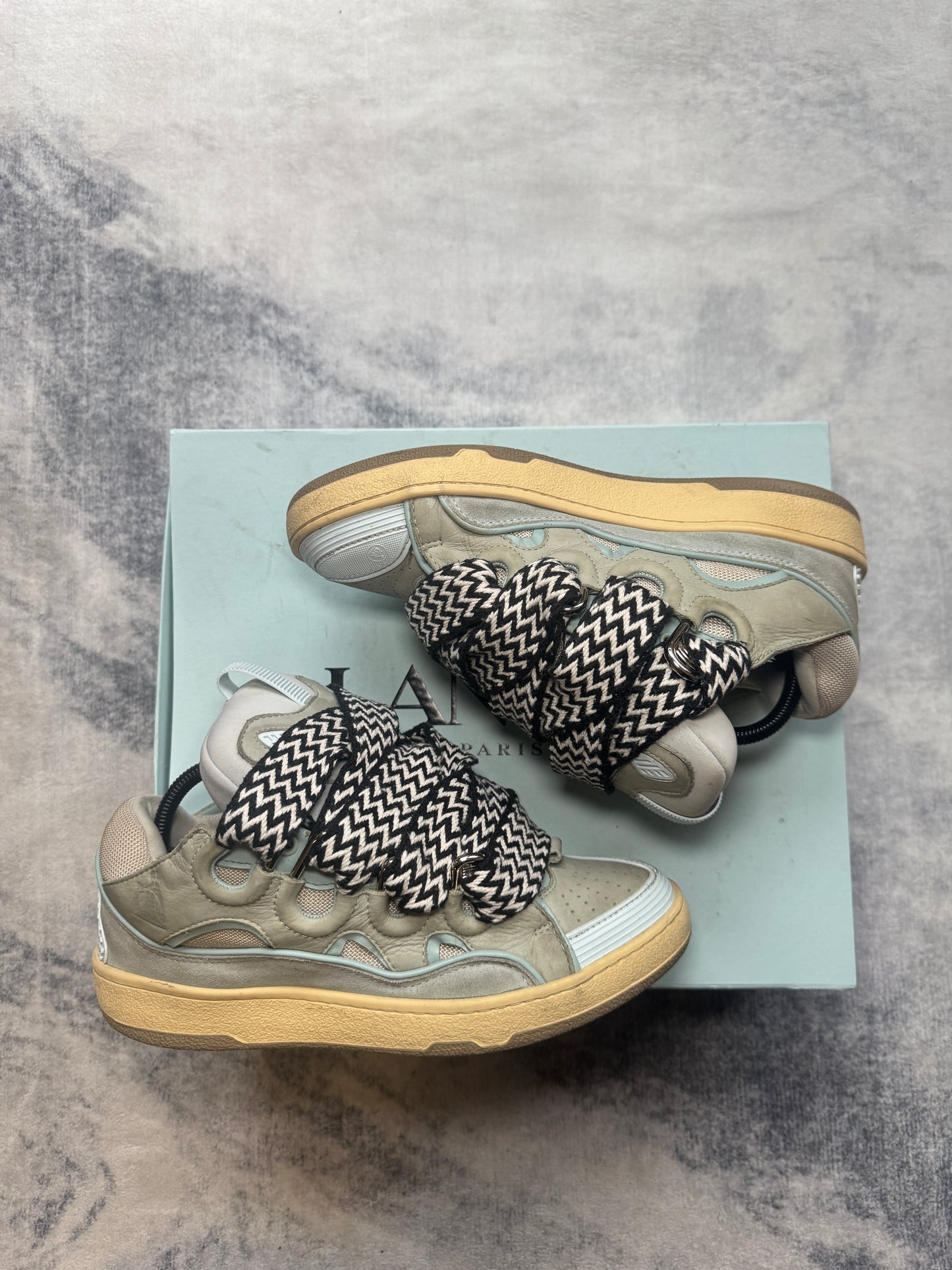 Lanvin Curb Natural Azul