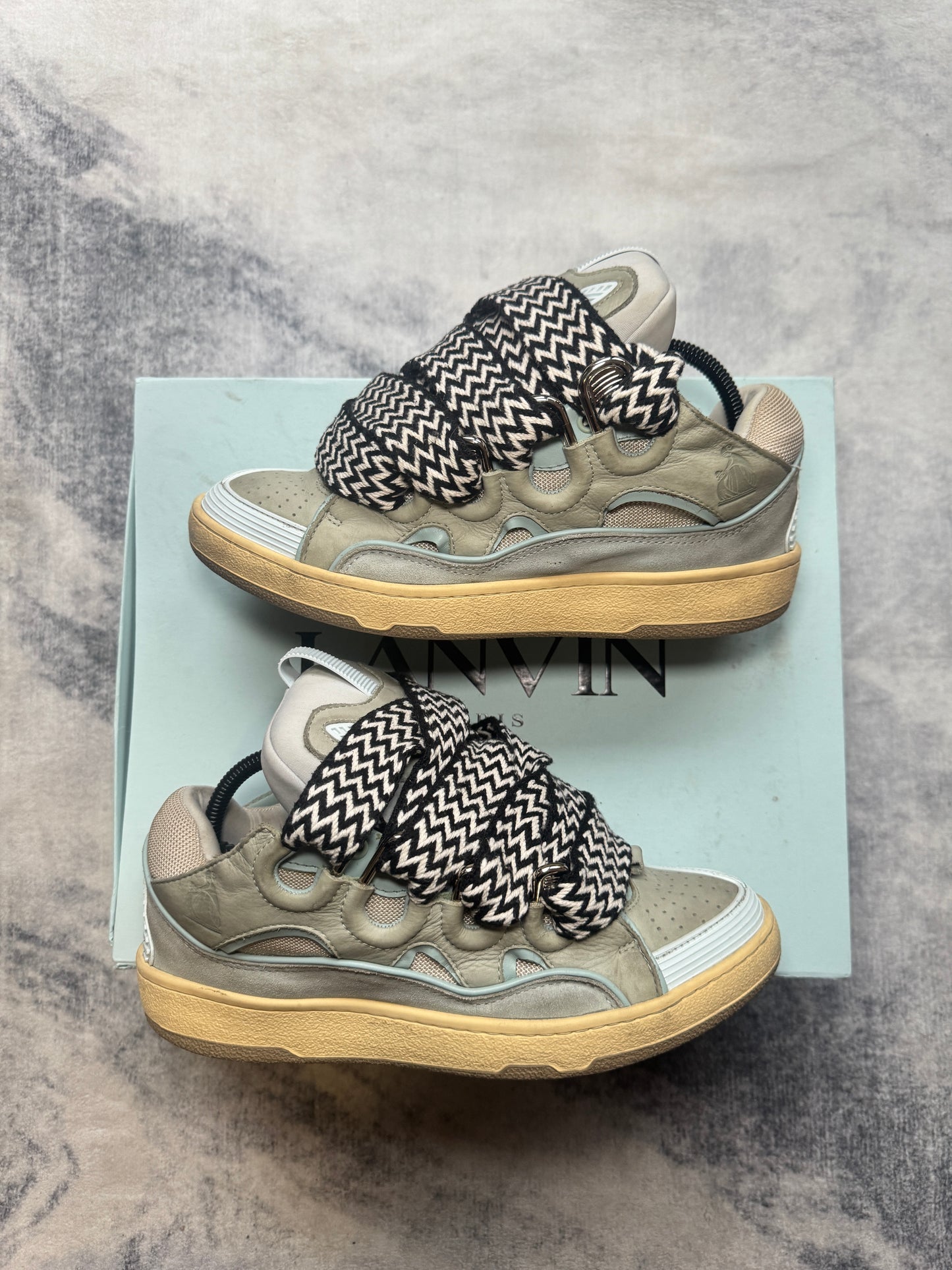 Lanvin Curb Natural Azul