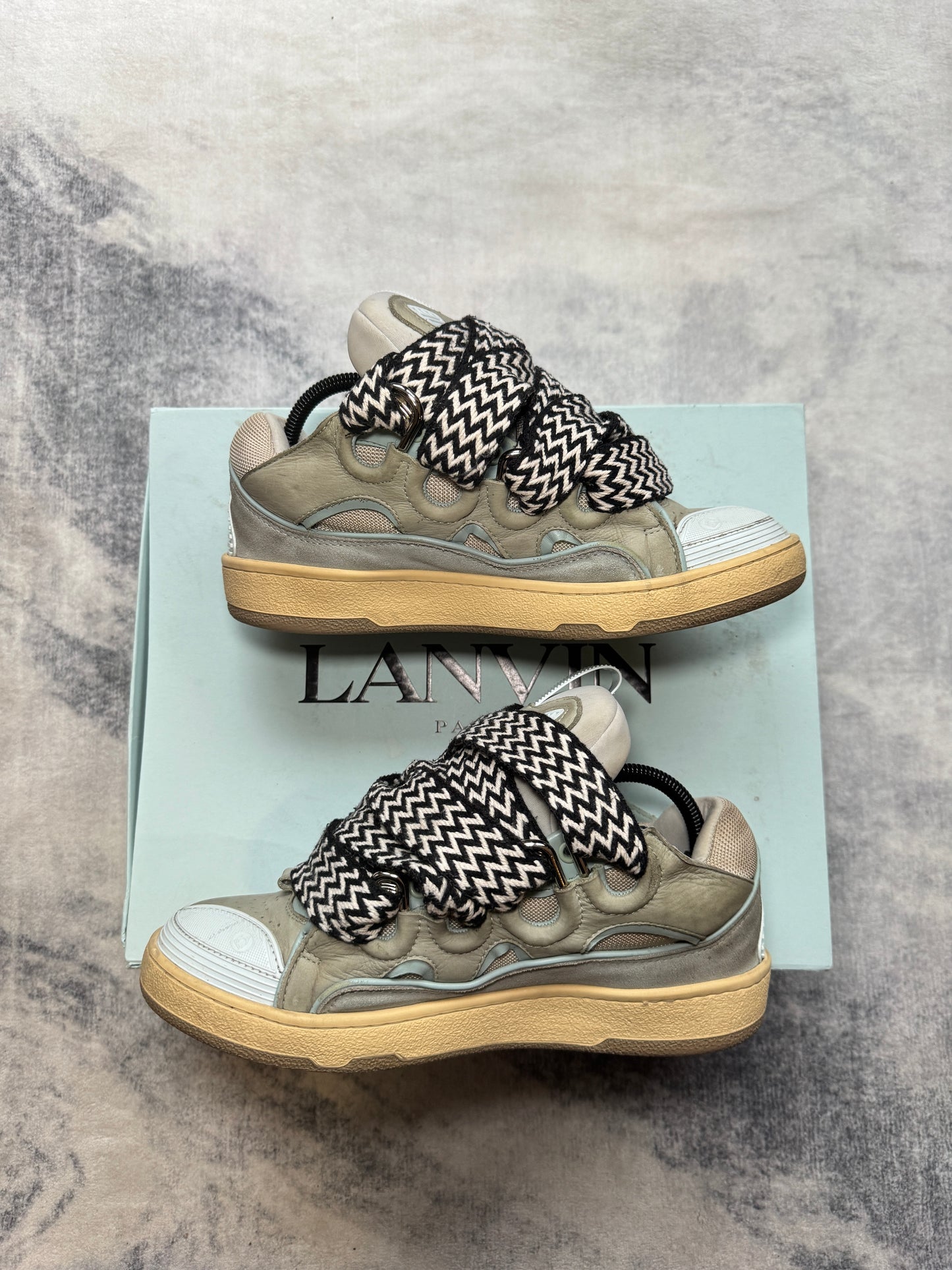 Lanvin Curb Natural Azul