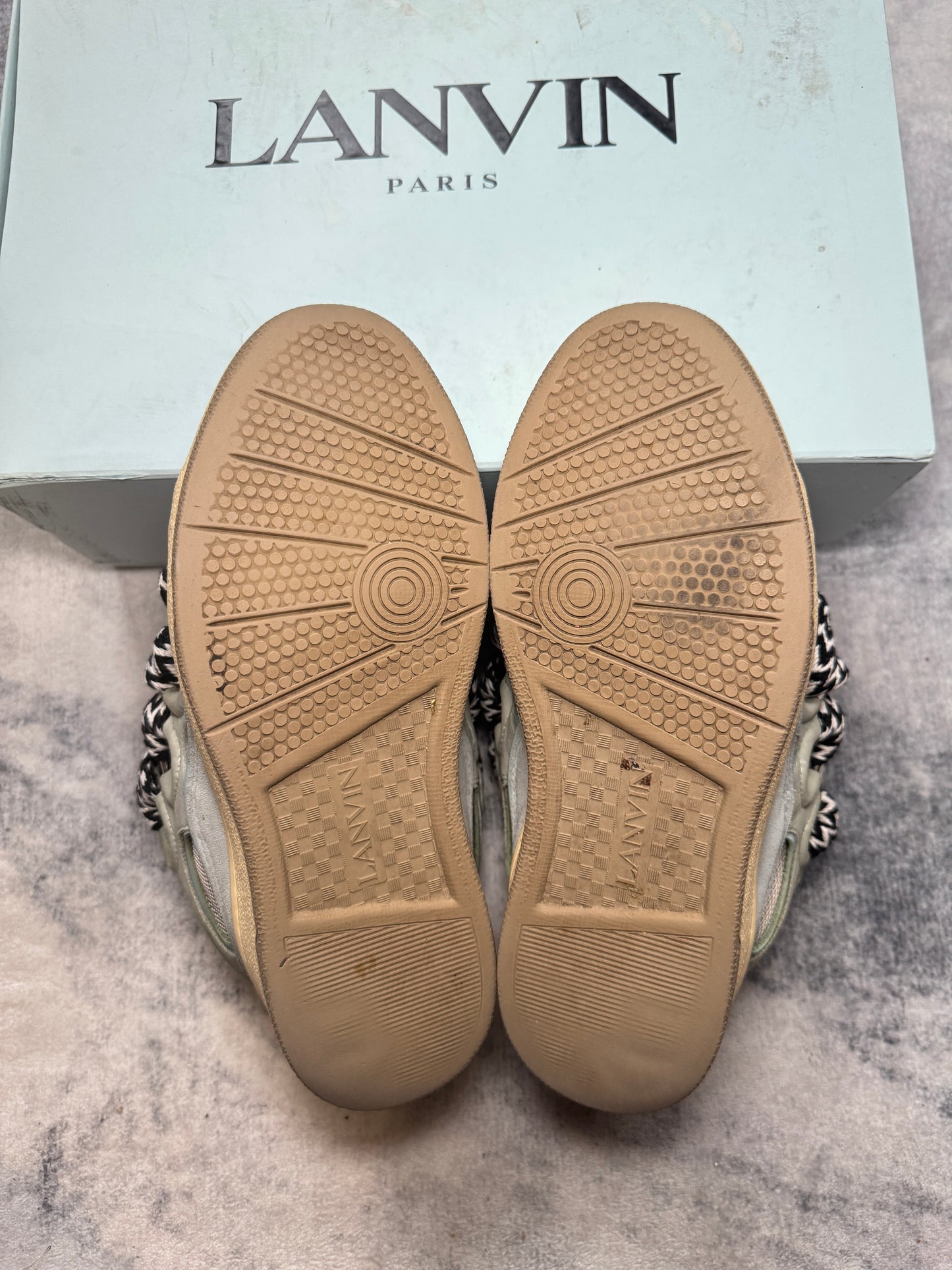 Lanvin Curb Natural Azul