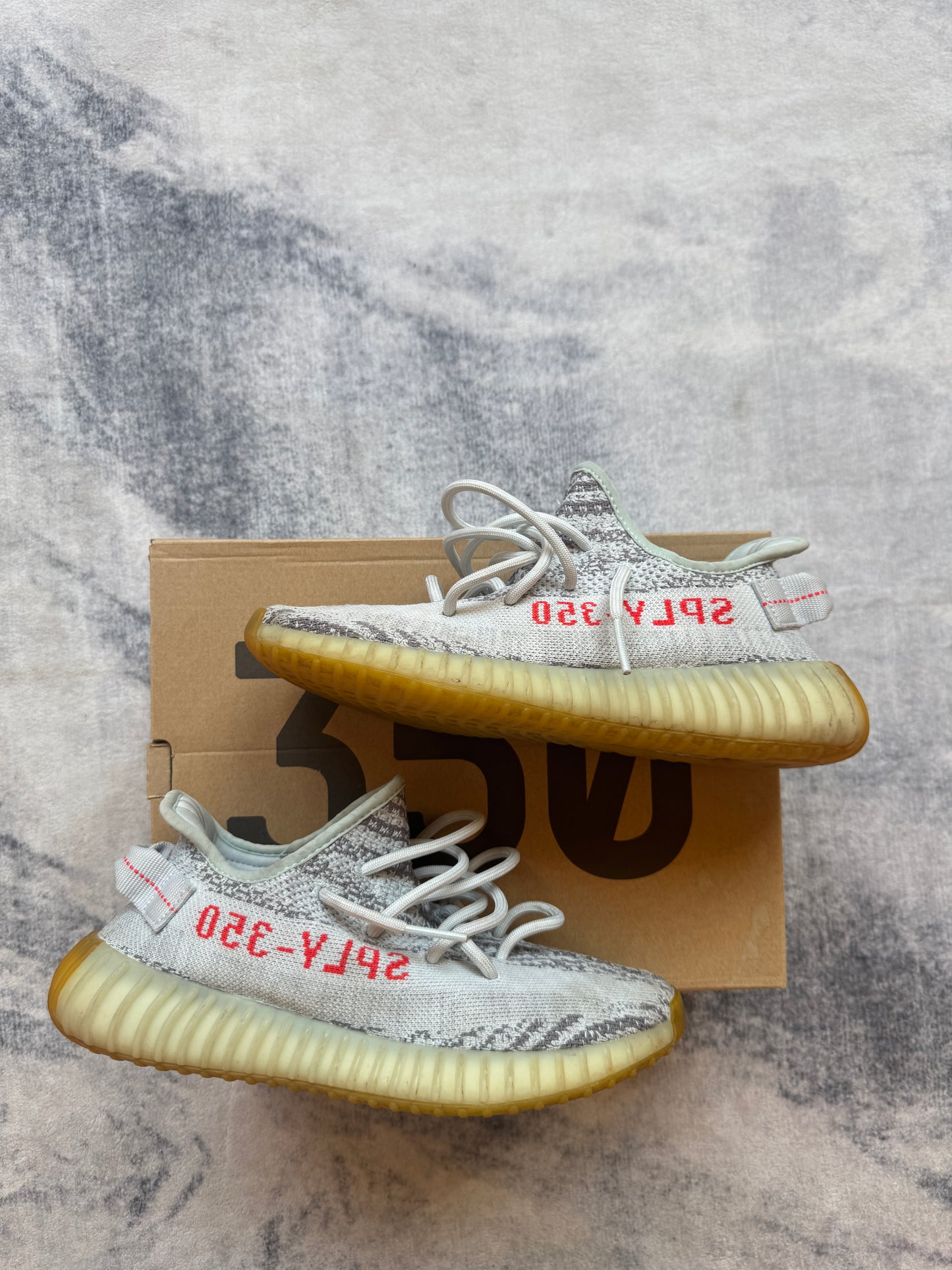 Yeezy 350 Blue Tint