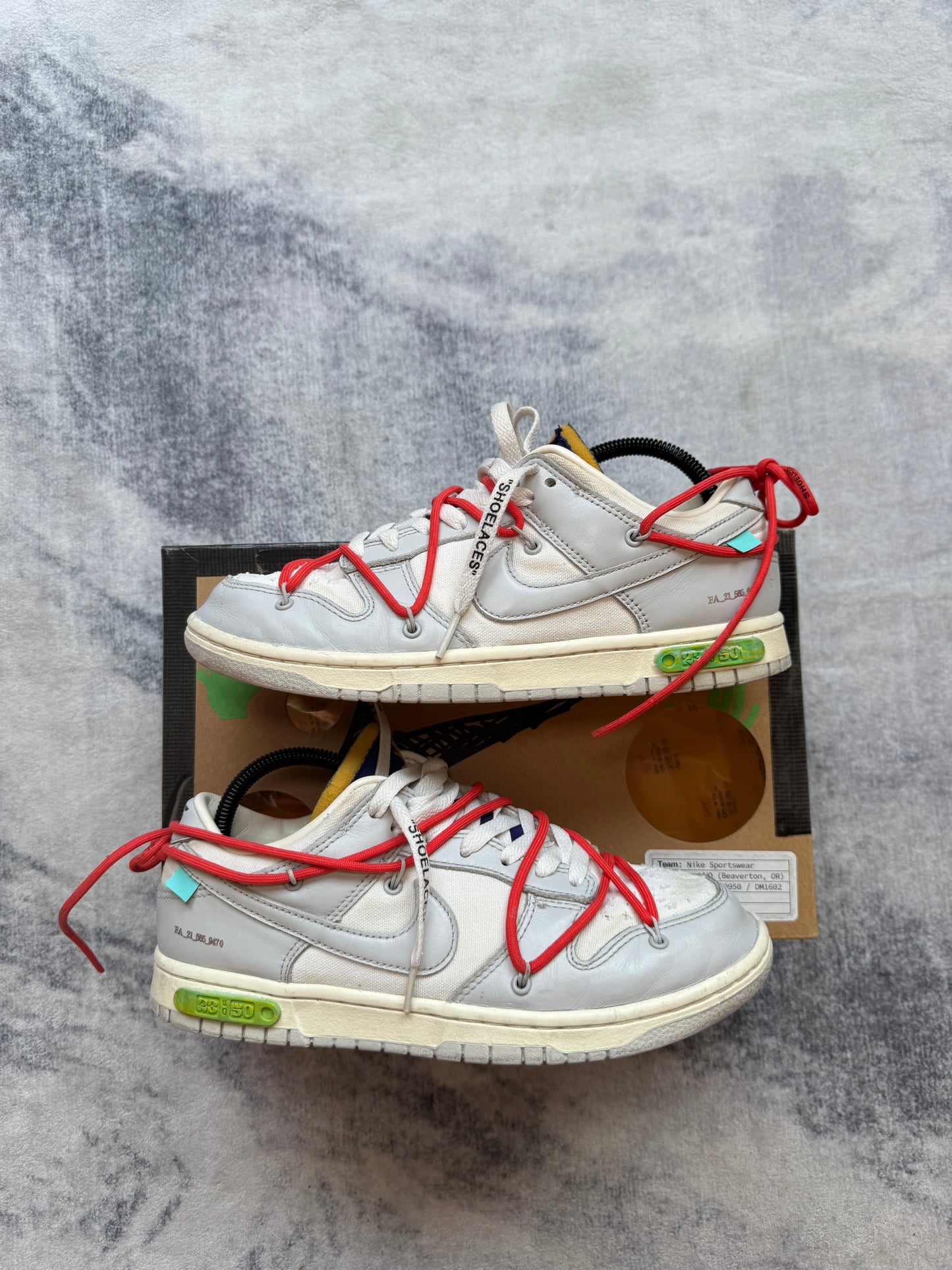 Nike Dunk Low Off White Lot 23