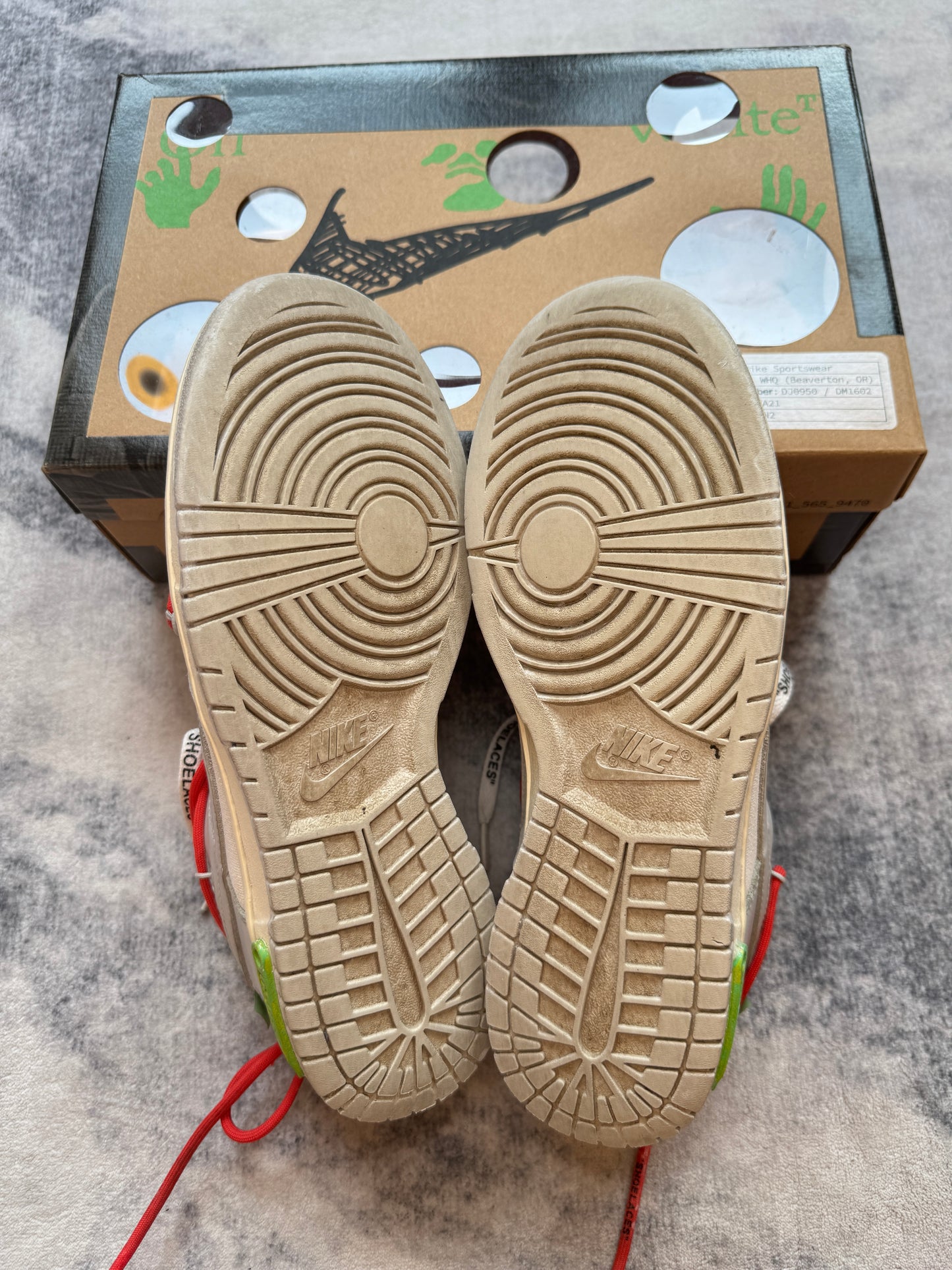Nike Dunk Low Off White Lot 23