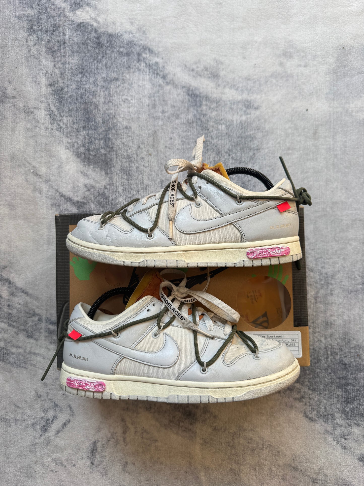 Nike Dunk Off White Lot 22