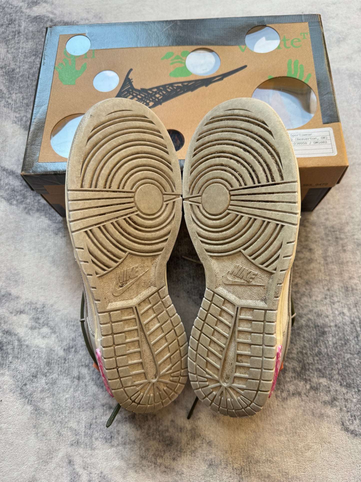 Nike Dunk Off White Lot 22
