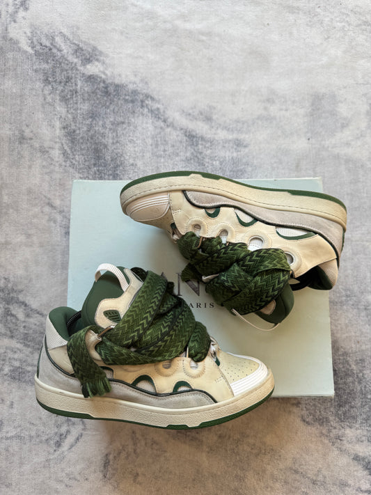 Lanvin Curb White/Green