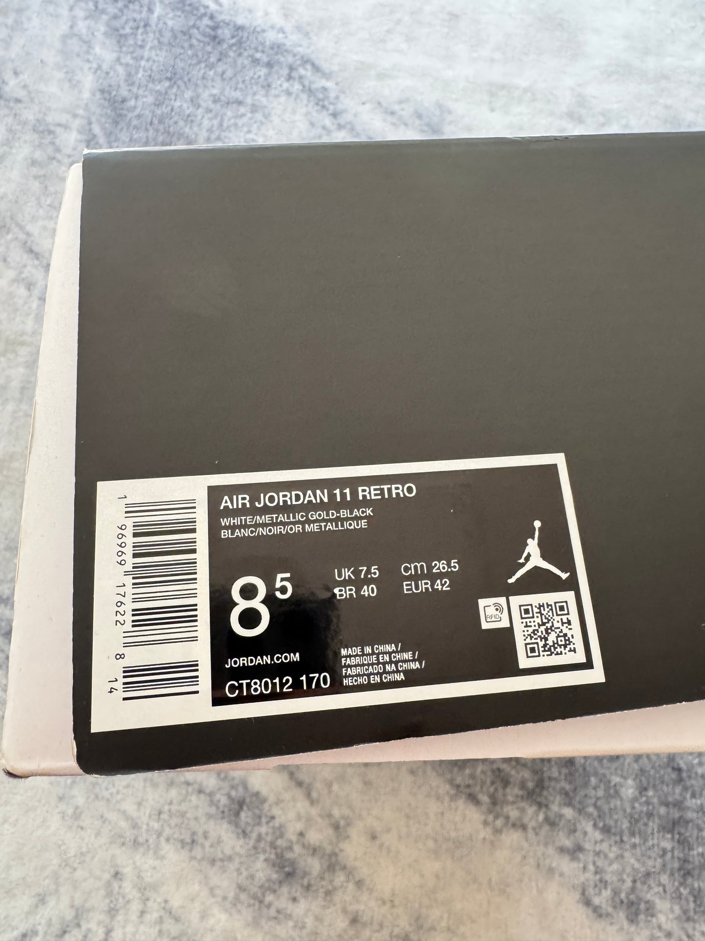 Jordan 11 Gratitude