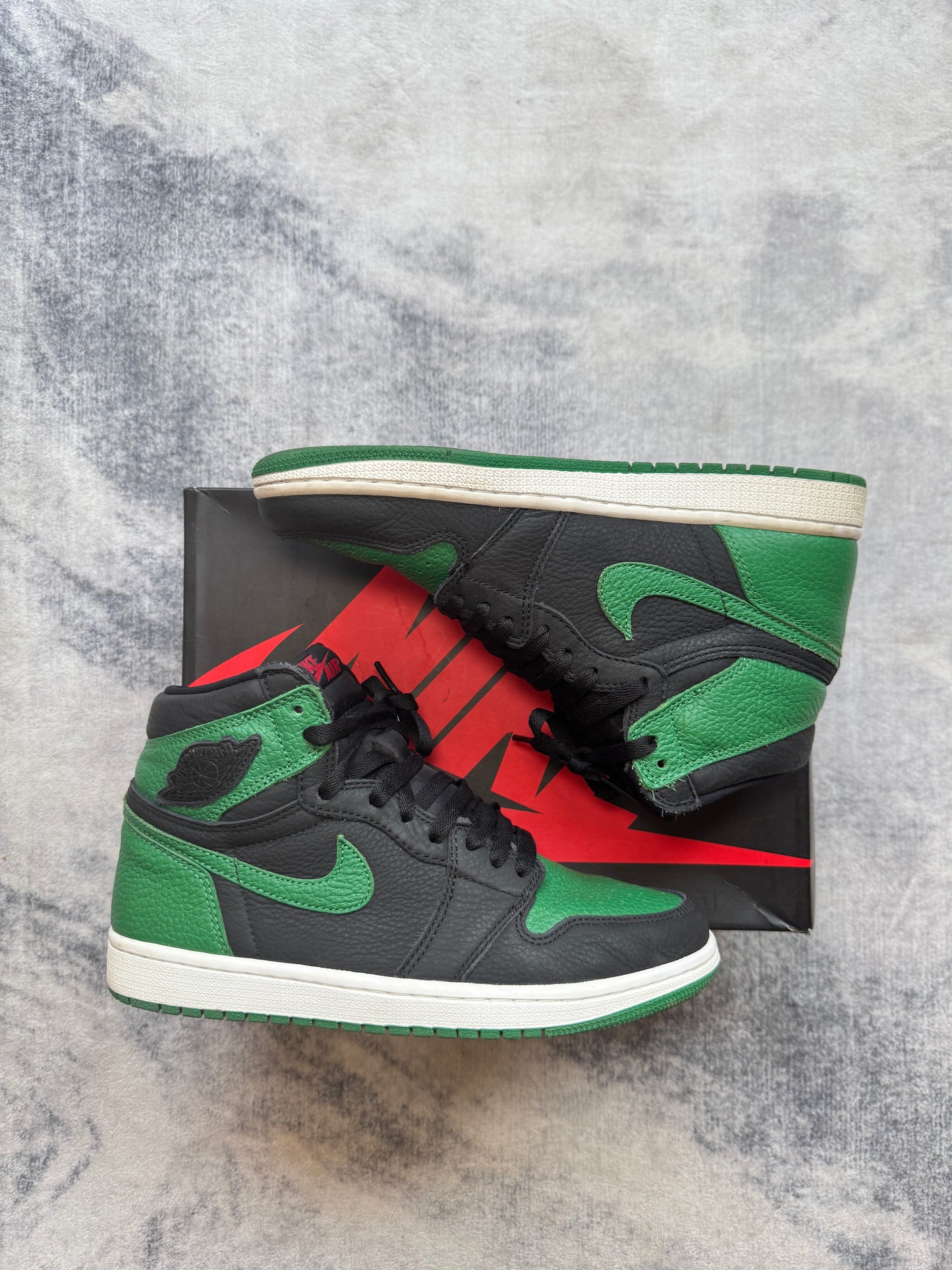 Jordan 1 High Pine Green Black