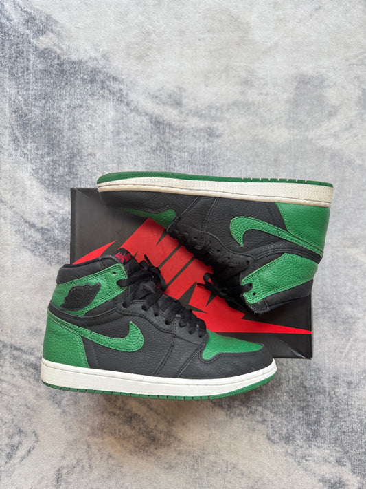 Jordan 1 High Pine Green Black